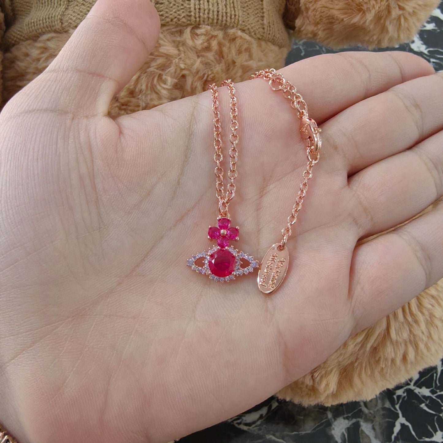 Full-Rhinestone Collar Necklace