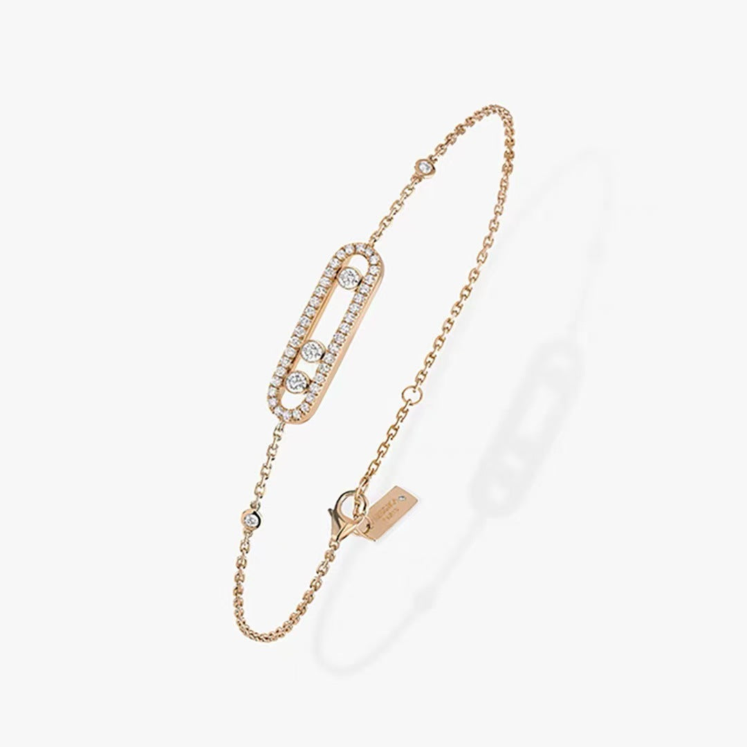Simple Rhinestone Bracelet
