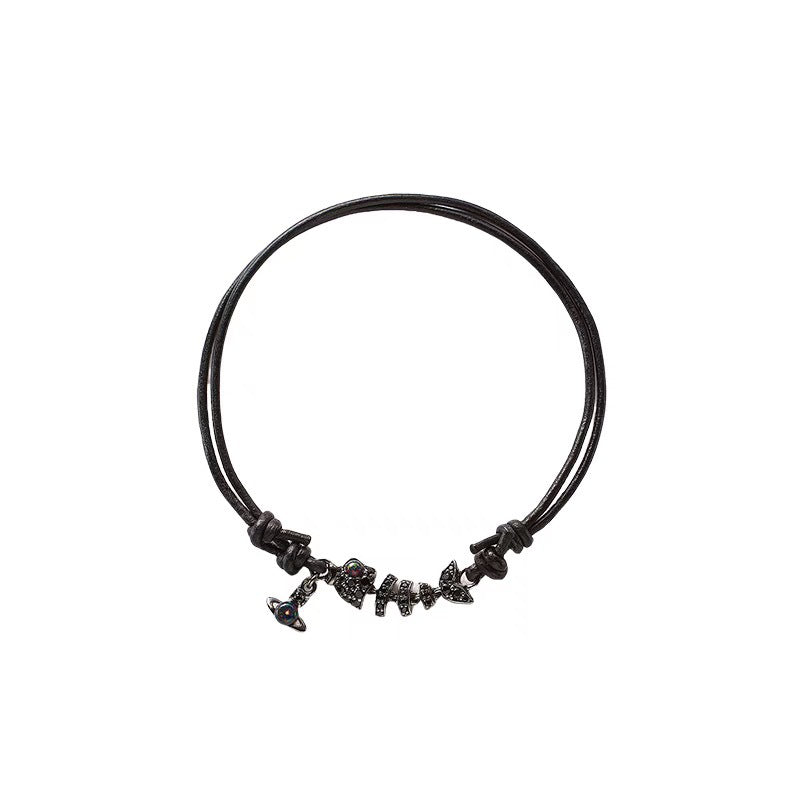 Fishbone Cord Bracelet