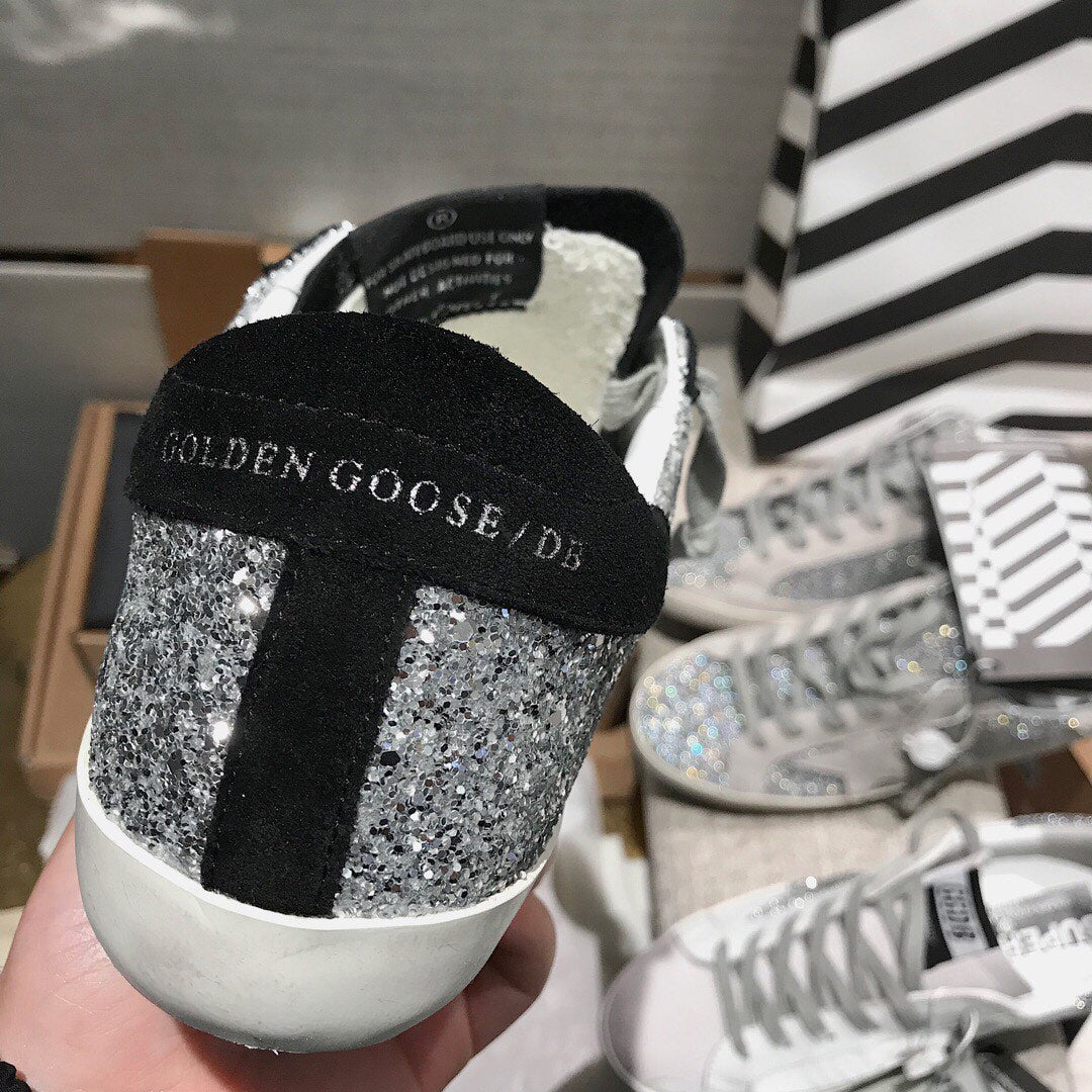 Golden Goose Vintage Distressed Sneakers #288