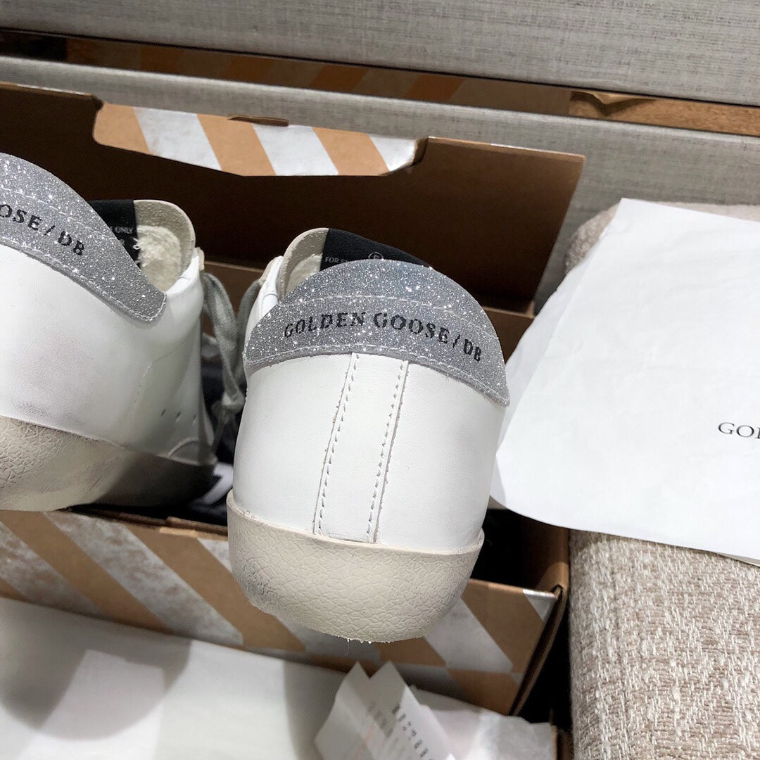 Golden Goose Vintage Distressed Sneakers #166