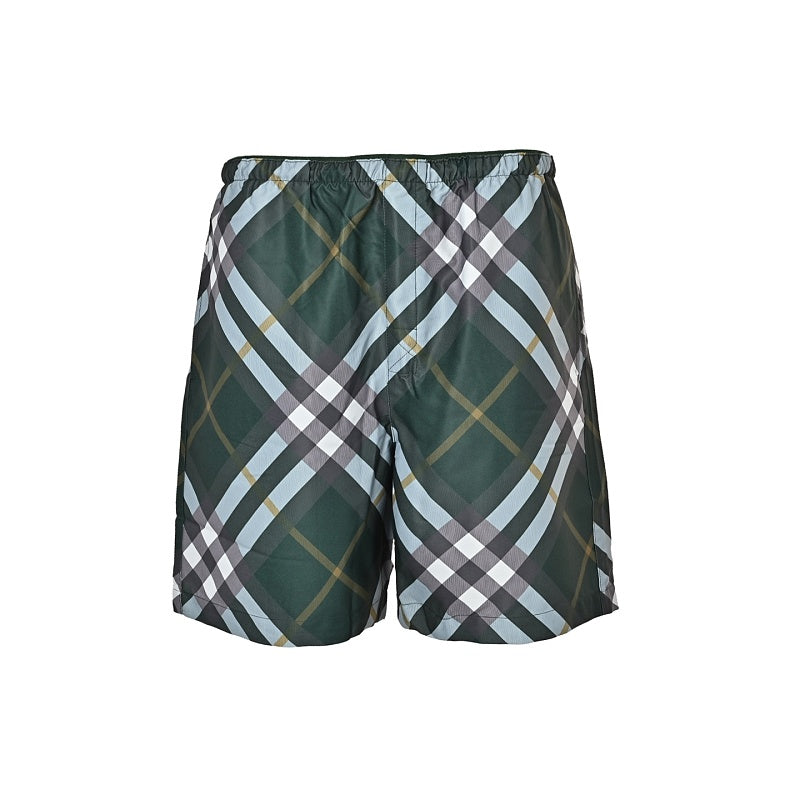 Burberry Plaid Beach Shorts