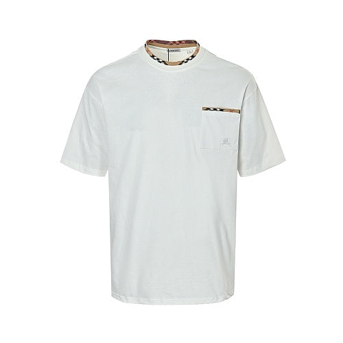 Burberry Plaid Short-Sleeve T-Shirt
