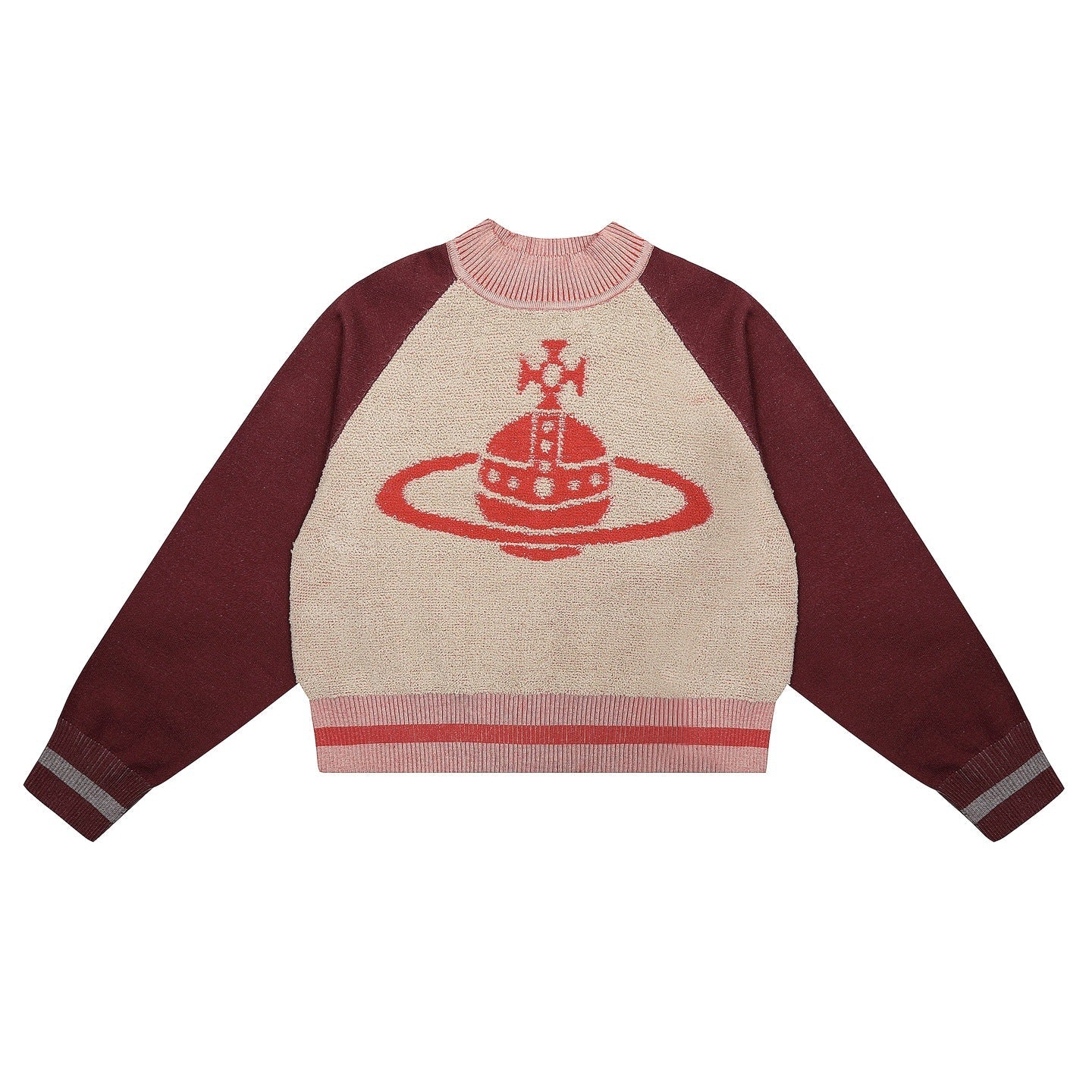 Crewneck Sweater with Large Logo