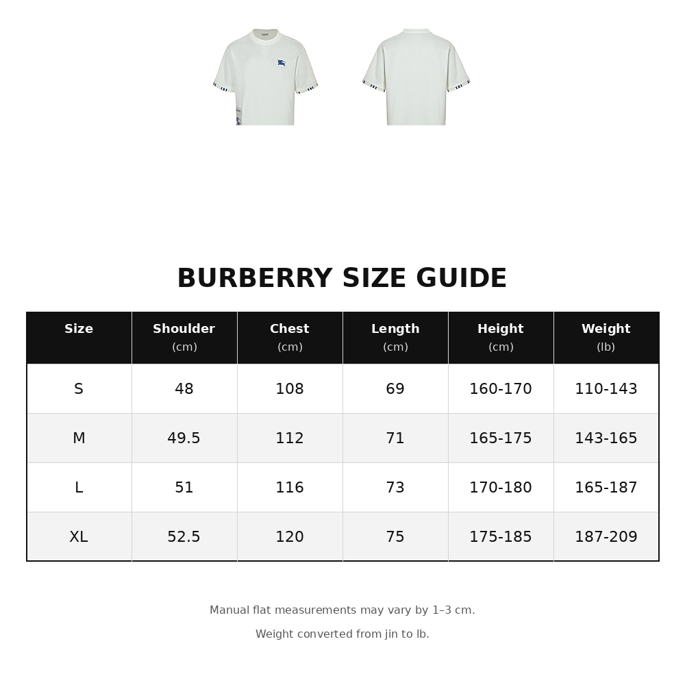 Burberry Embroidered Short-Sleeve T-Shirt