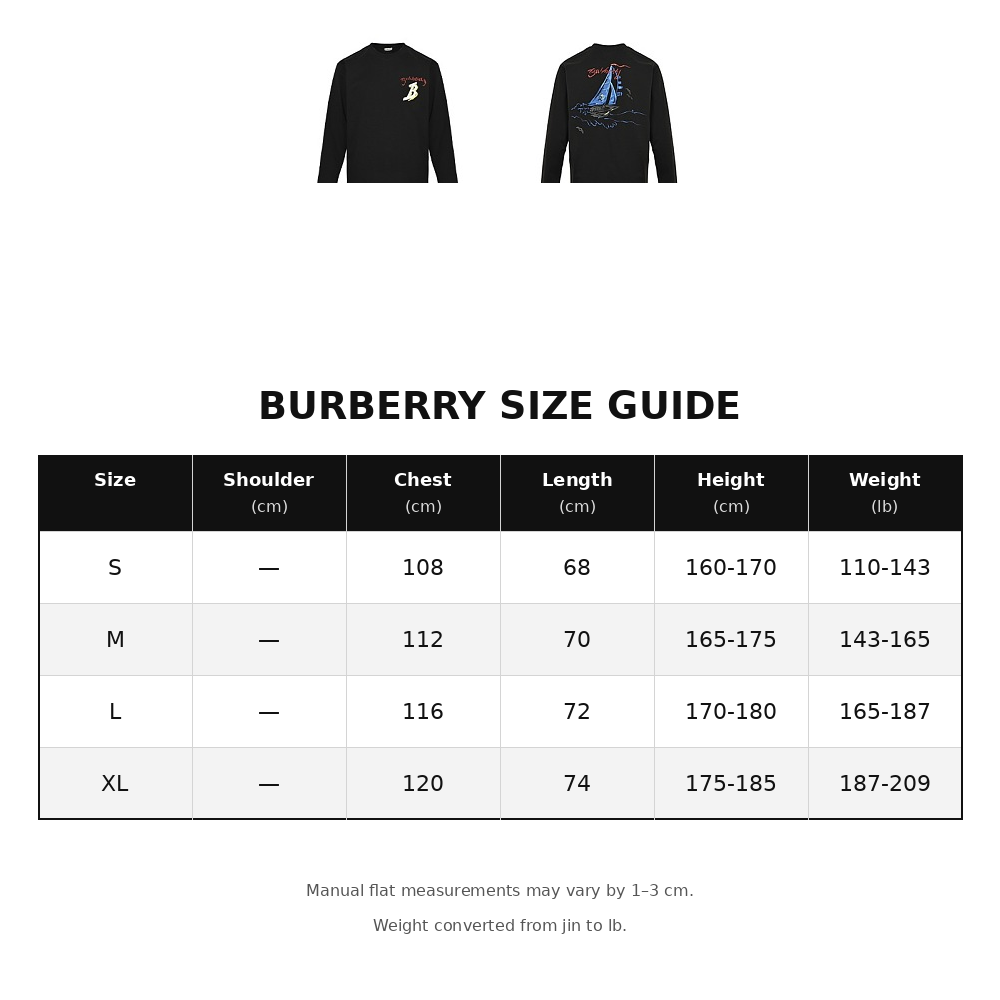 Burberry Embroidered Long-Sleeve T-Shirt