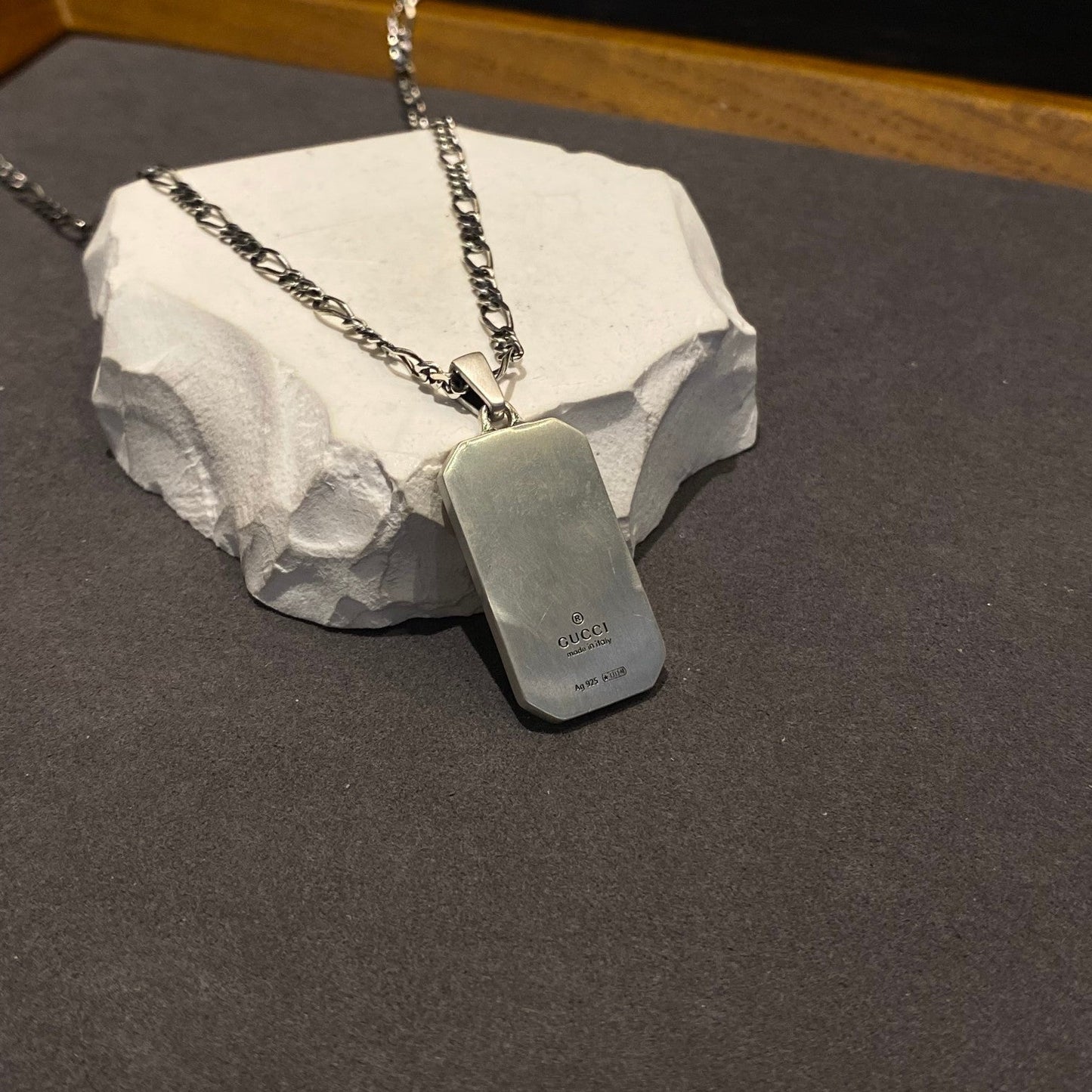 Gucci Vintage Double G Necklace