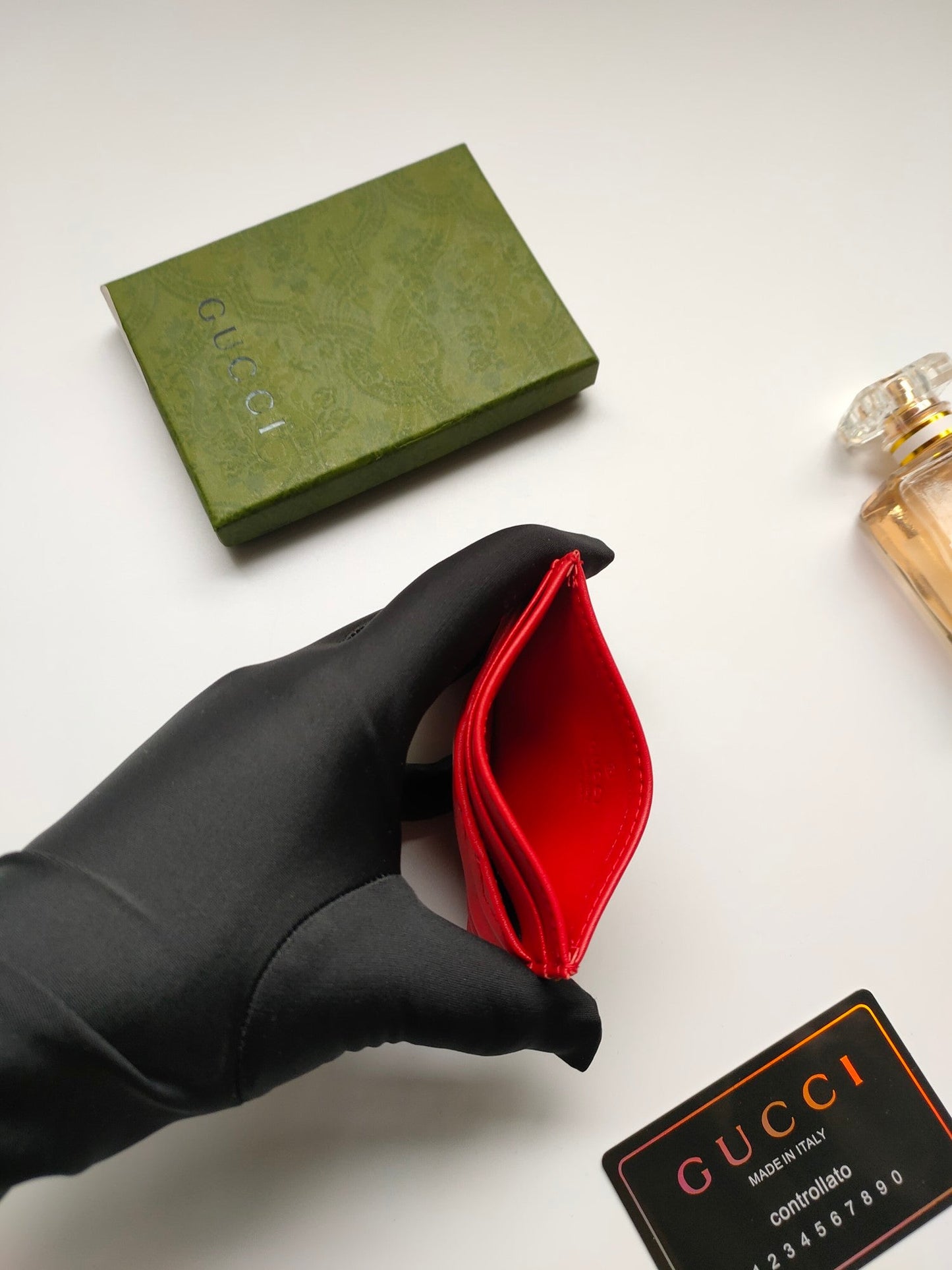Gucci Leather Double G Fashion Accessory