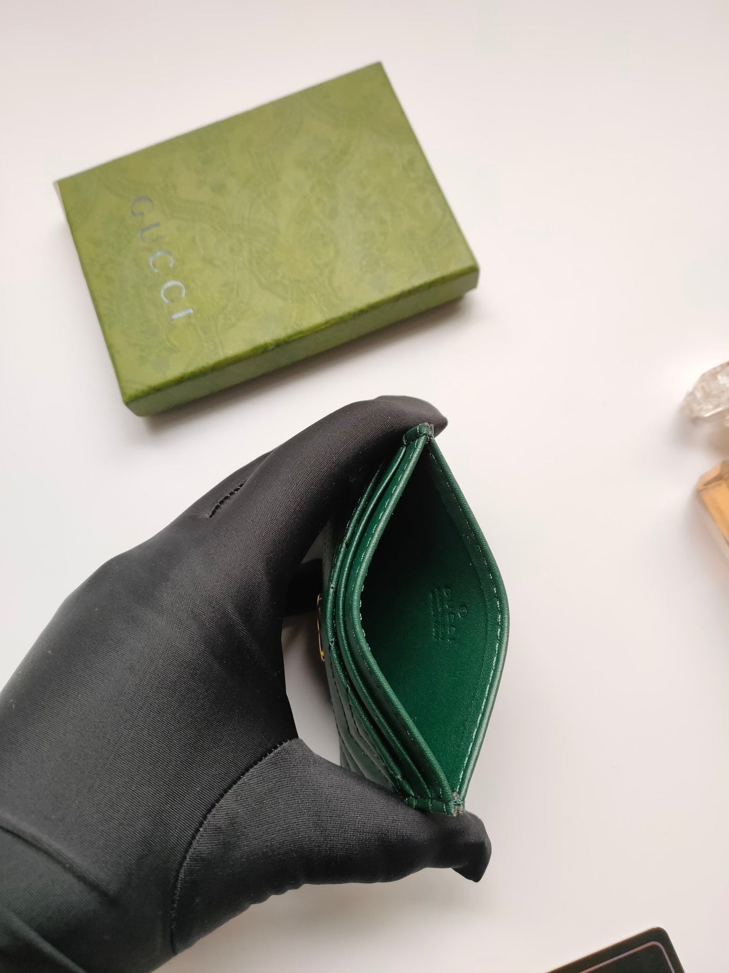 Gucci Leather Double G Fashion Accessory
