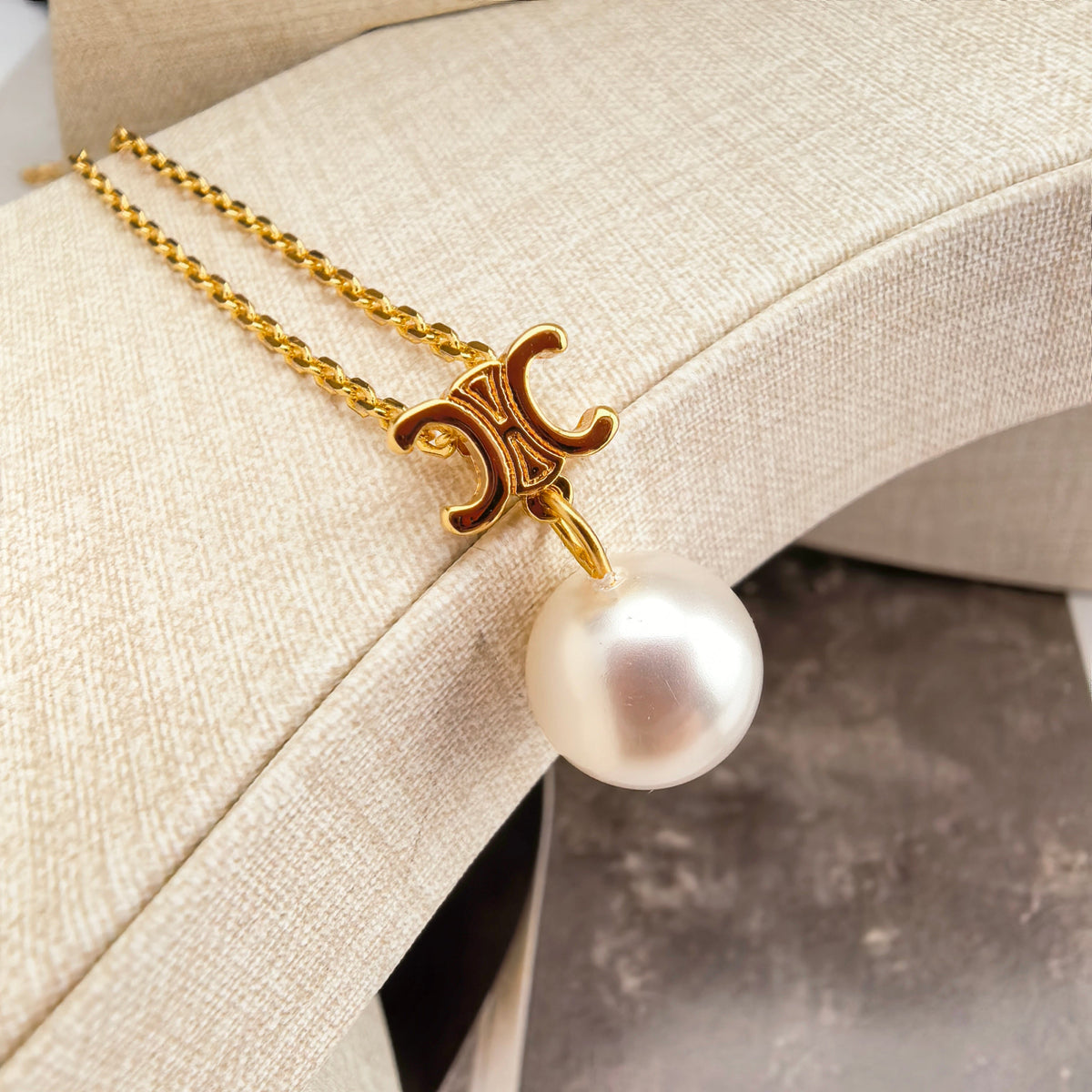 CELINE Triomphe Necklace
