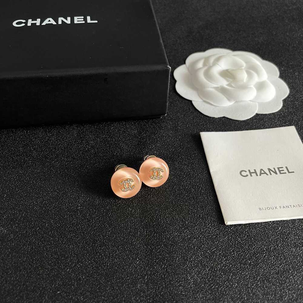 Chanel Vintage Double C Earrings