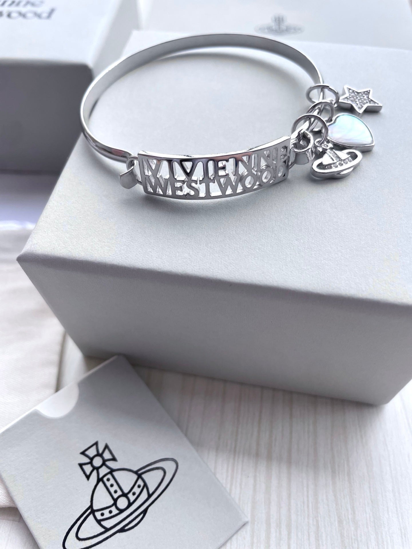 Shell & Heart Initial Bracelet