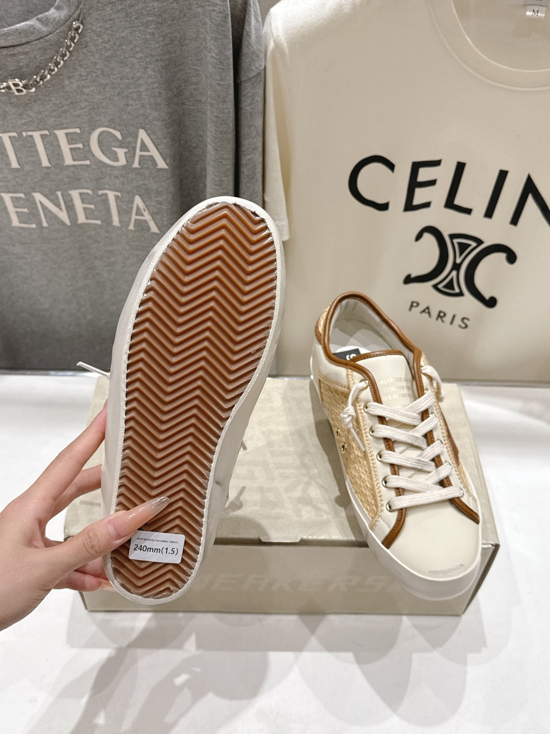 Golden Goose Vintage Distressed Sneakers #185