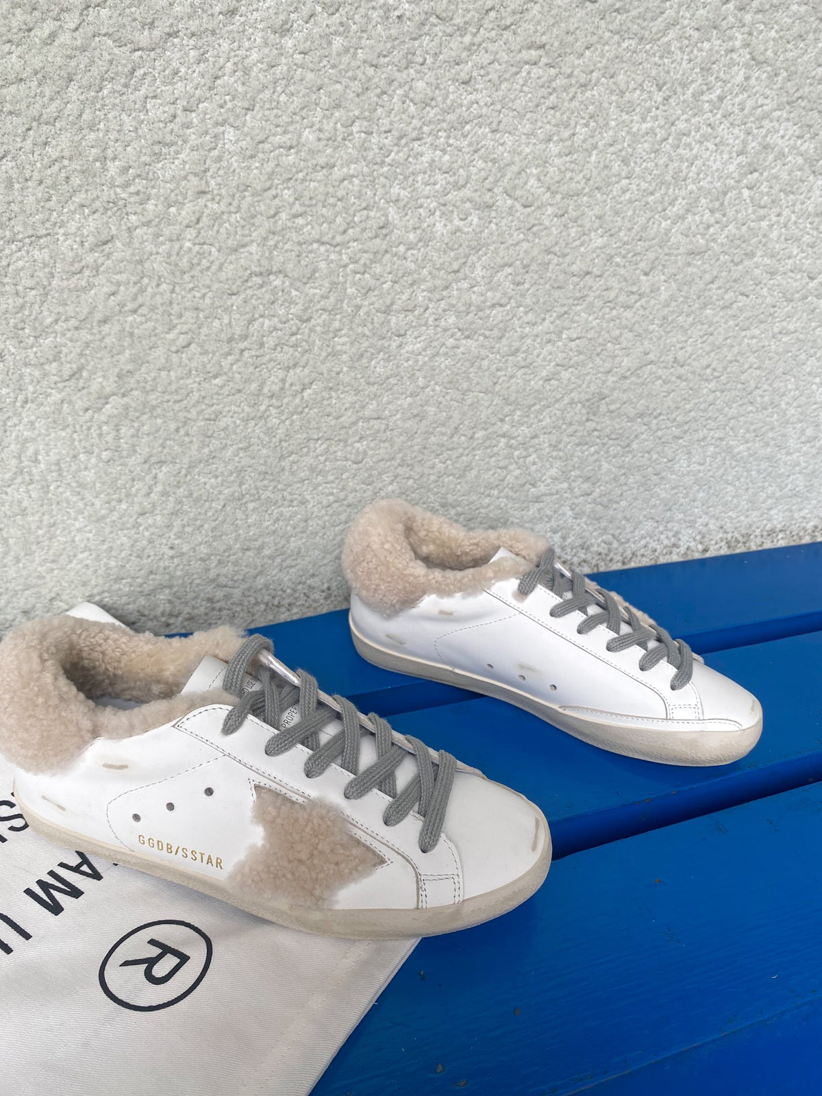 Golden Goose Vintage Distressed Sneakers #017
