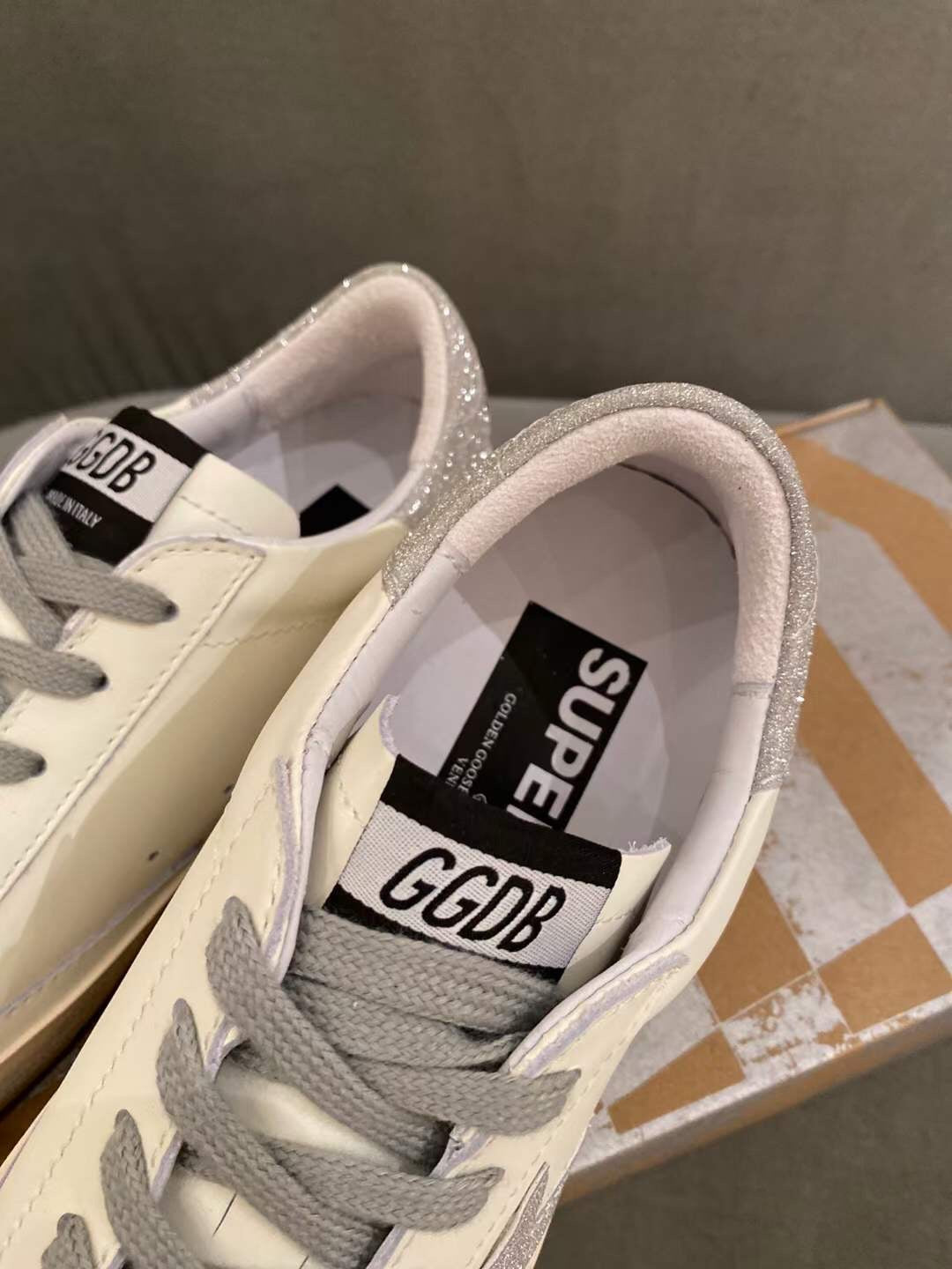 Golden Goose Vintage Distressed Sneakers #312