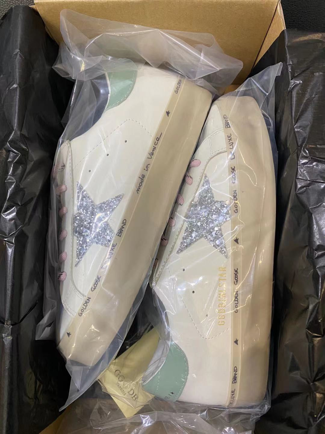 Golden Goose Vintage Distressed Sneakers #051