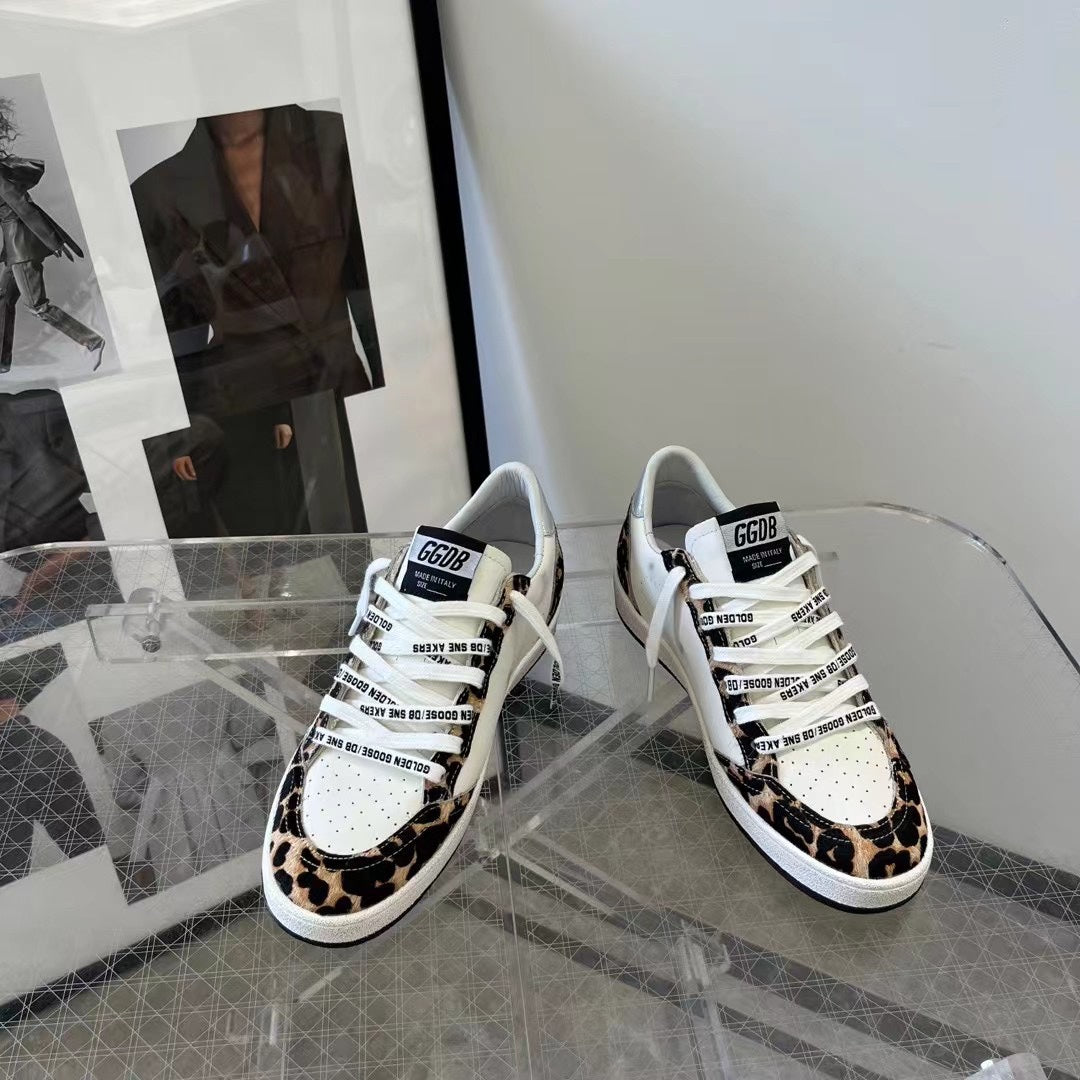 Golden Goose Vintage Distressed Sneakers #041