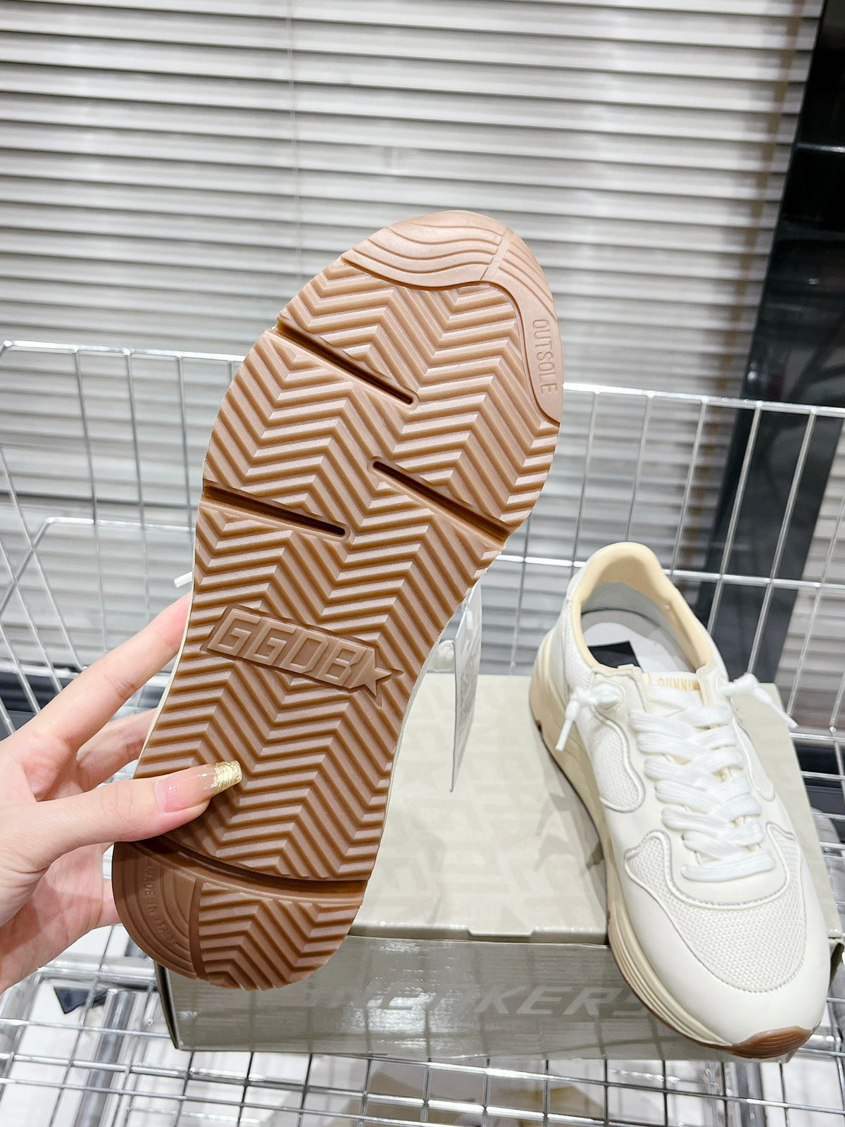Golden Goose Vintage Distressed Sneakers #149