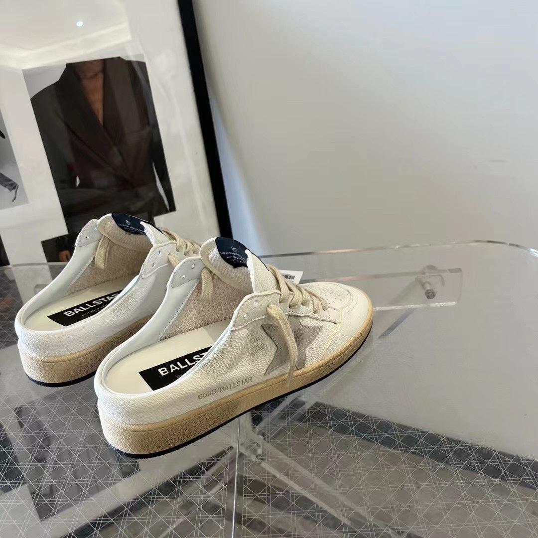 Golden Goose Vintage Distressed Sneakers #115
