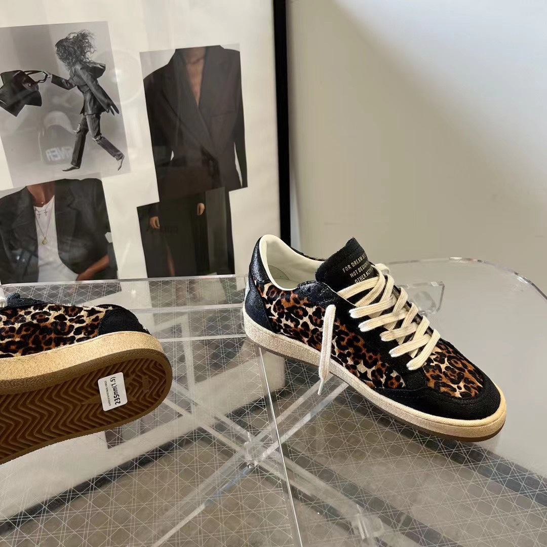 Golden Goose Vintage Distressed Sneakers #045