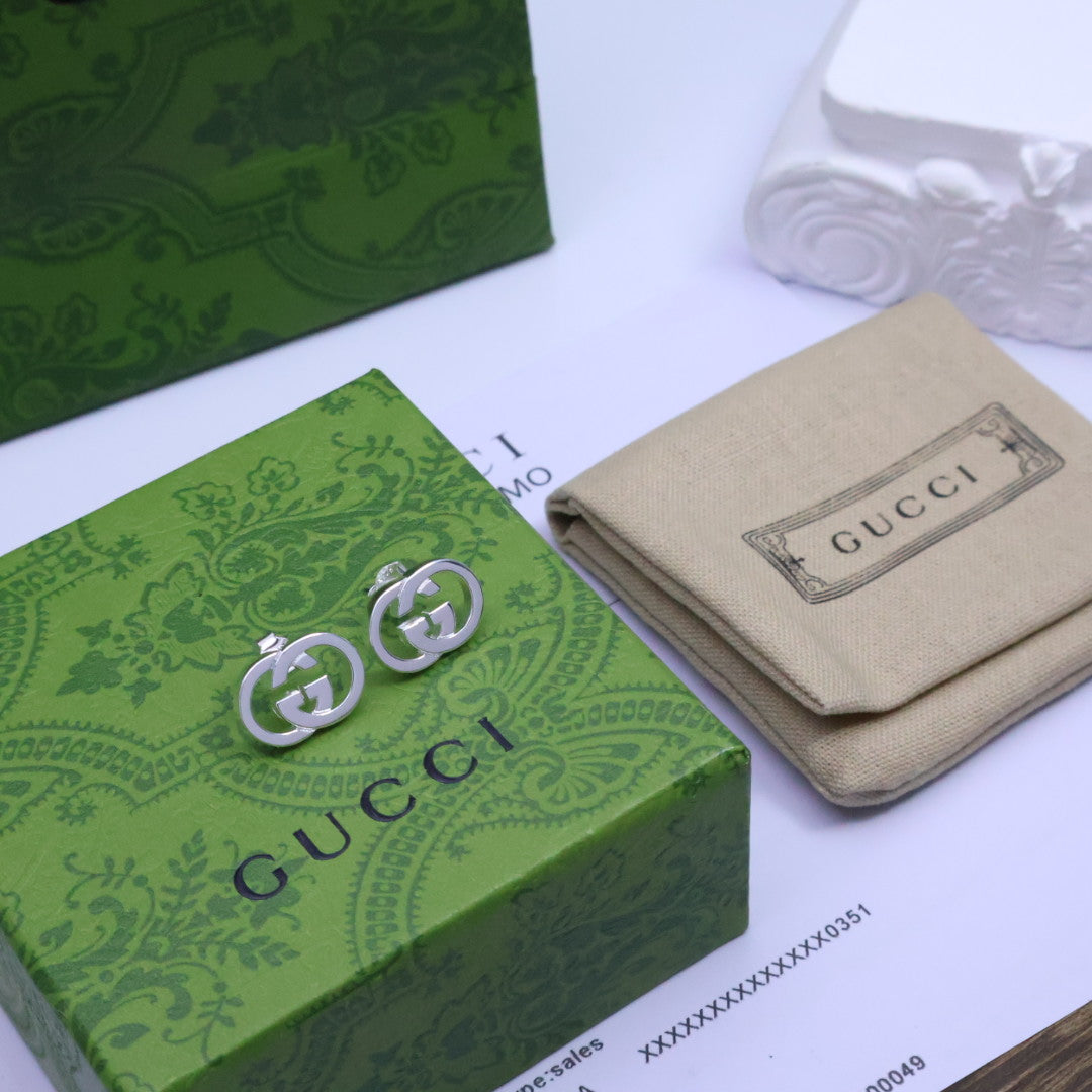 Gucci Interlocking Earrings