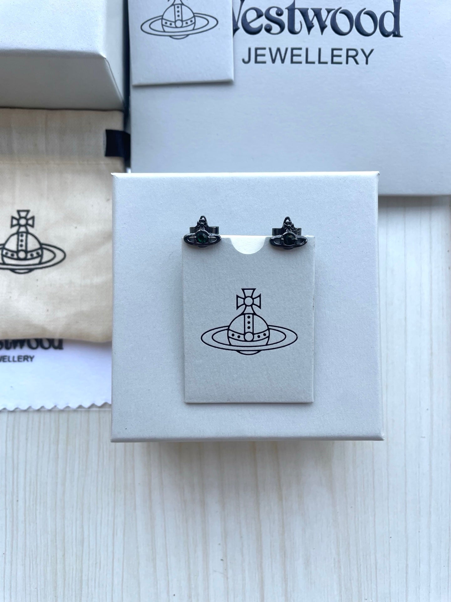 Saturn Stud Earrings