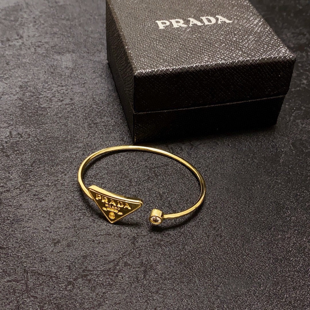 PRADA Stainless Steel Vintage Bracelet