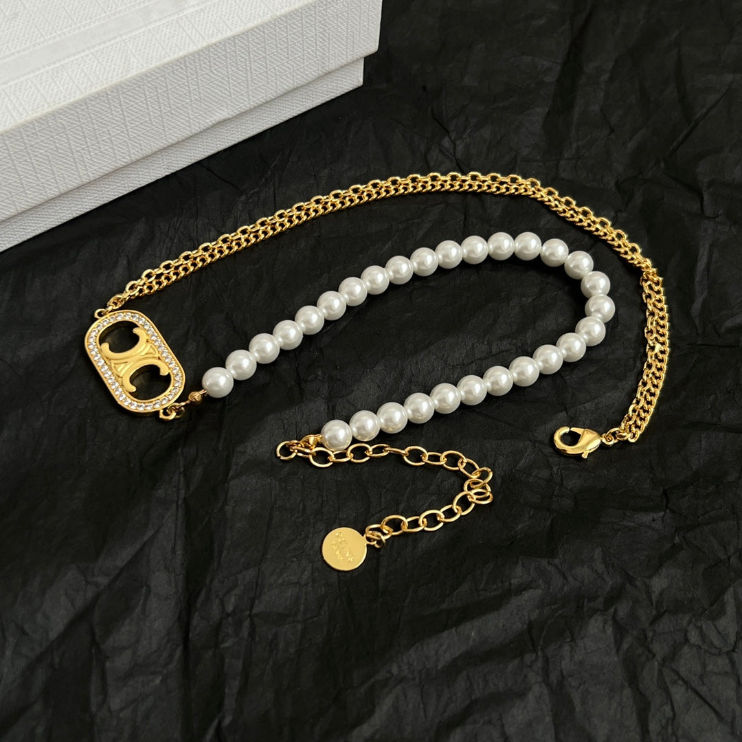 CELINE Knitted Necklace