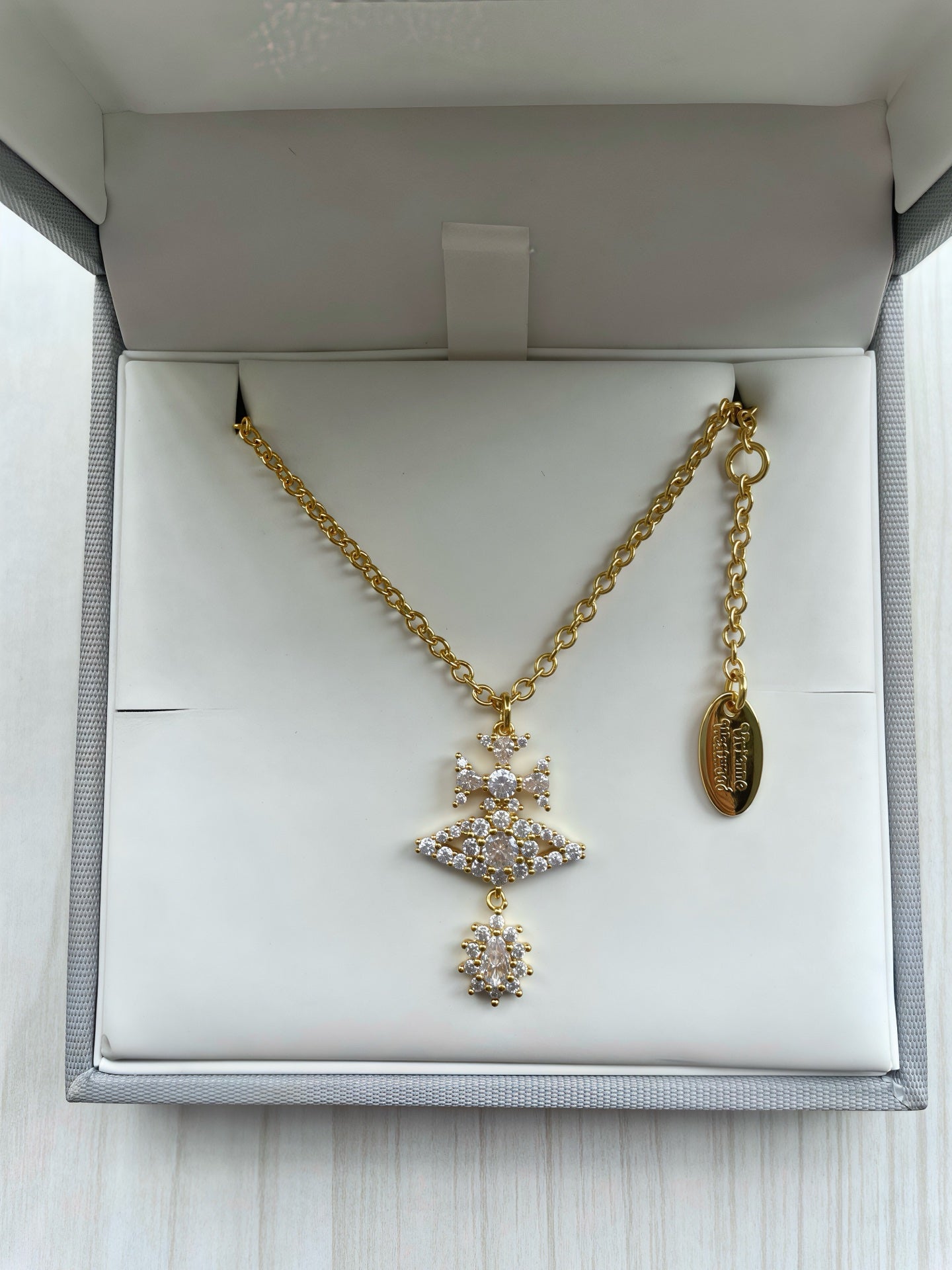 Rhinestone Collar Necklace