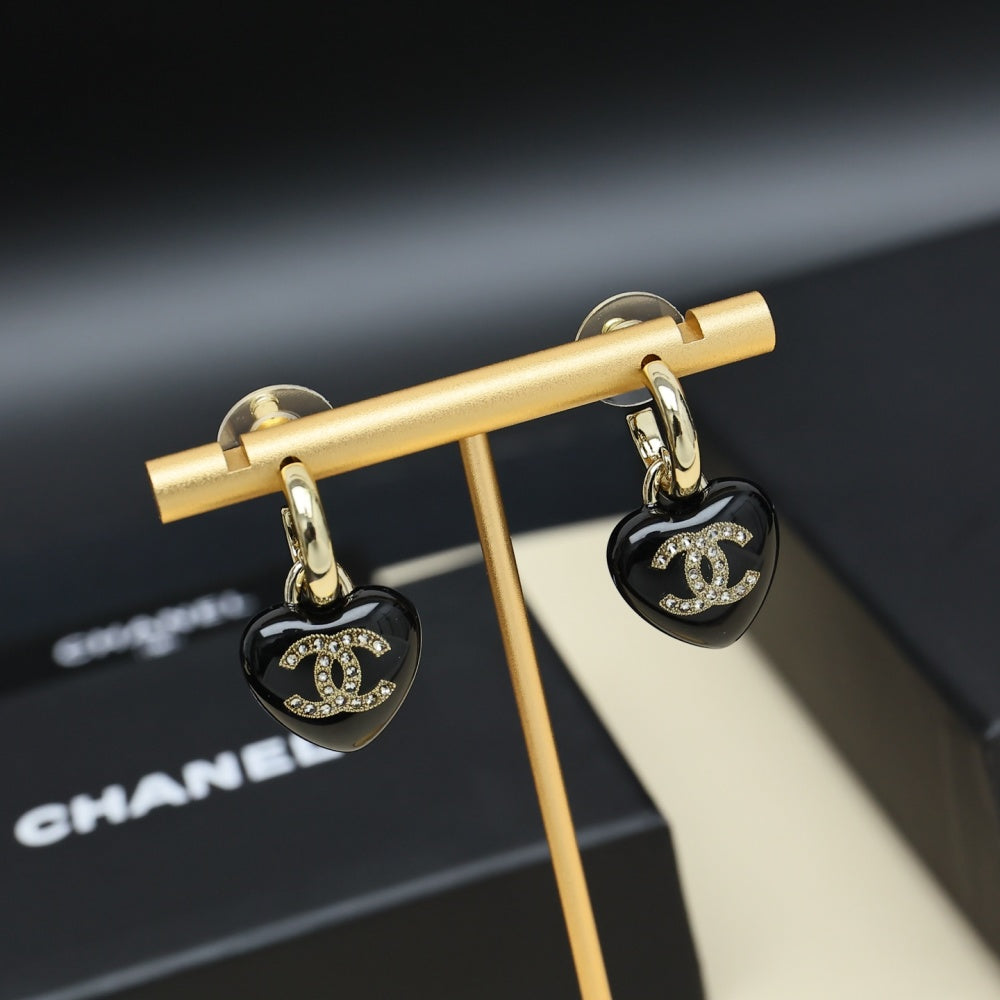 Chanel Crystal Vintage Earrings