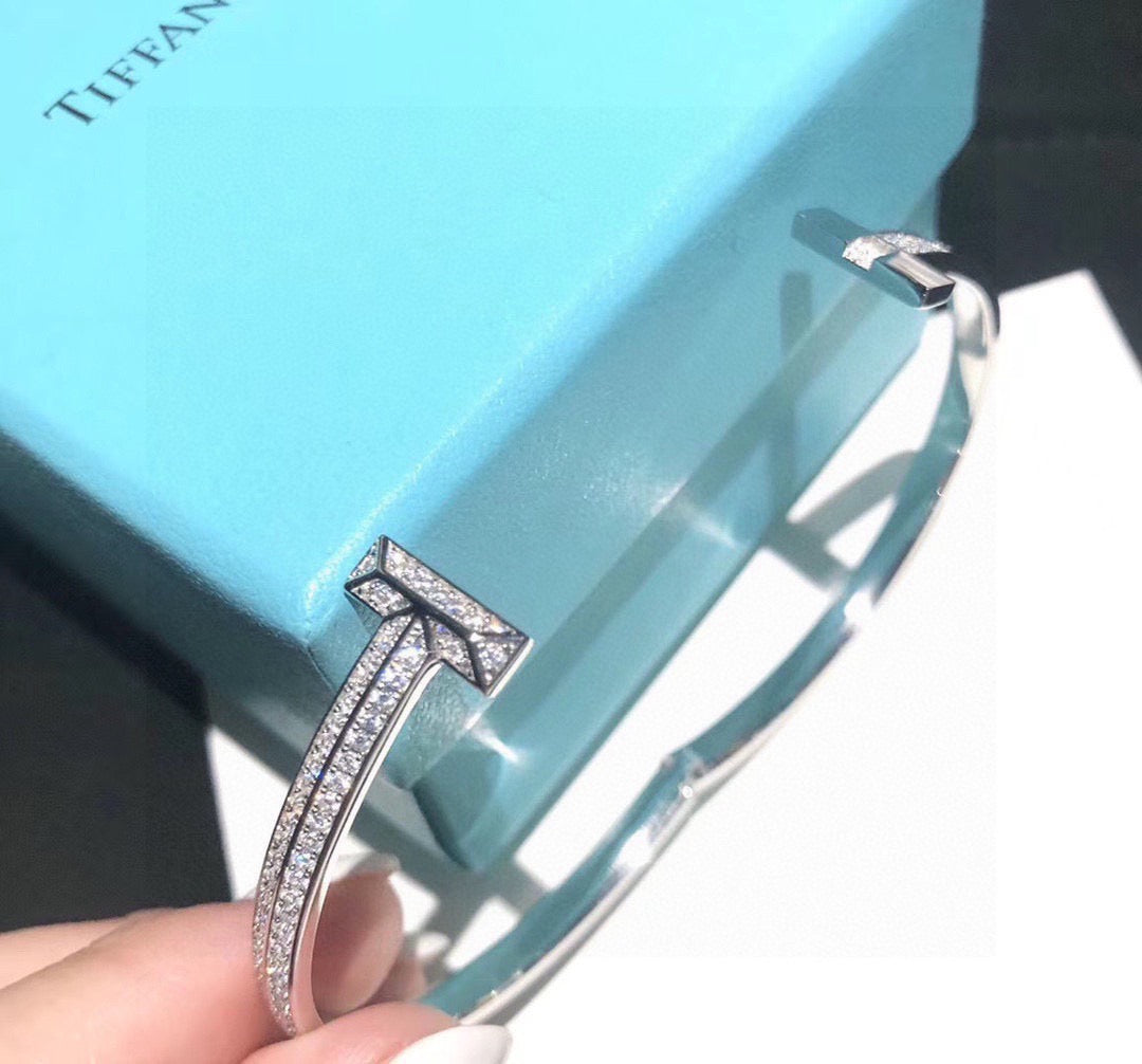 Tiffany full-diamond bracelet