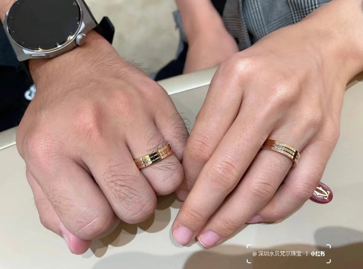 Cartier Tri-Color Ring