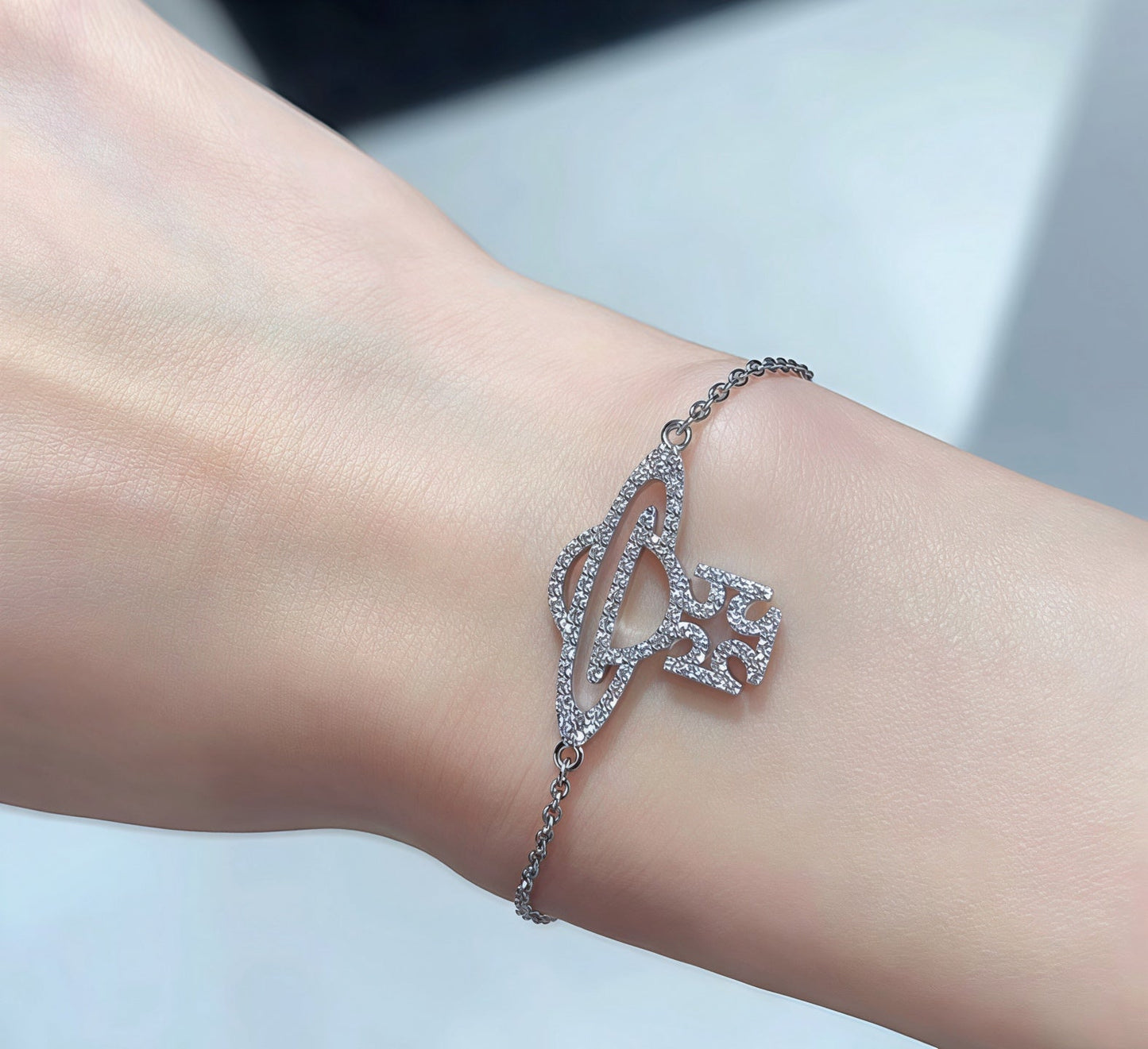 Simple Rhinestone Bracelet