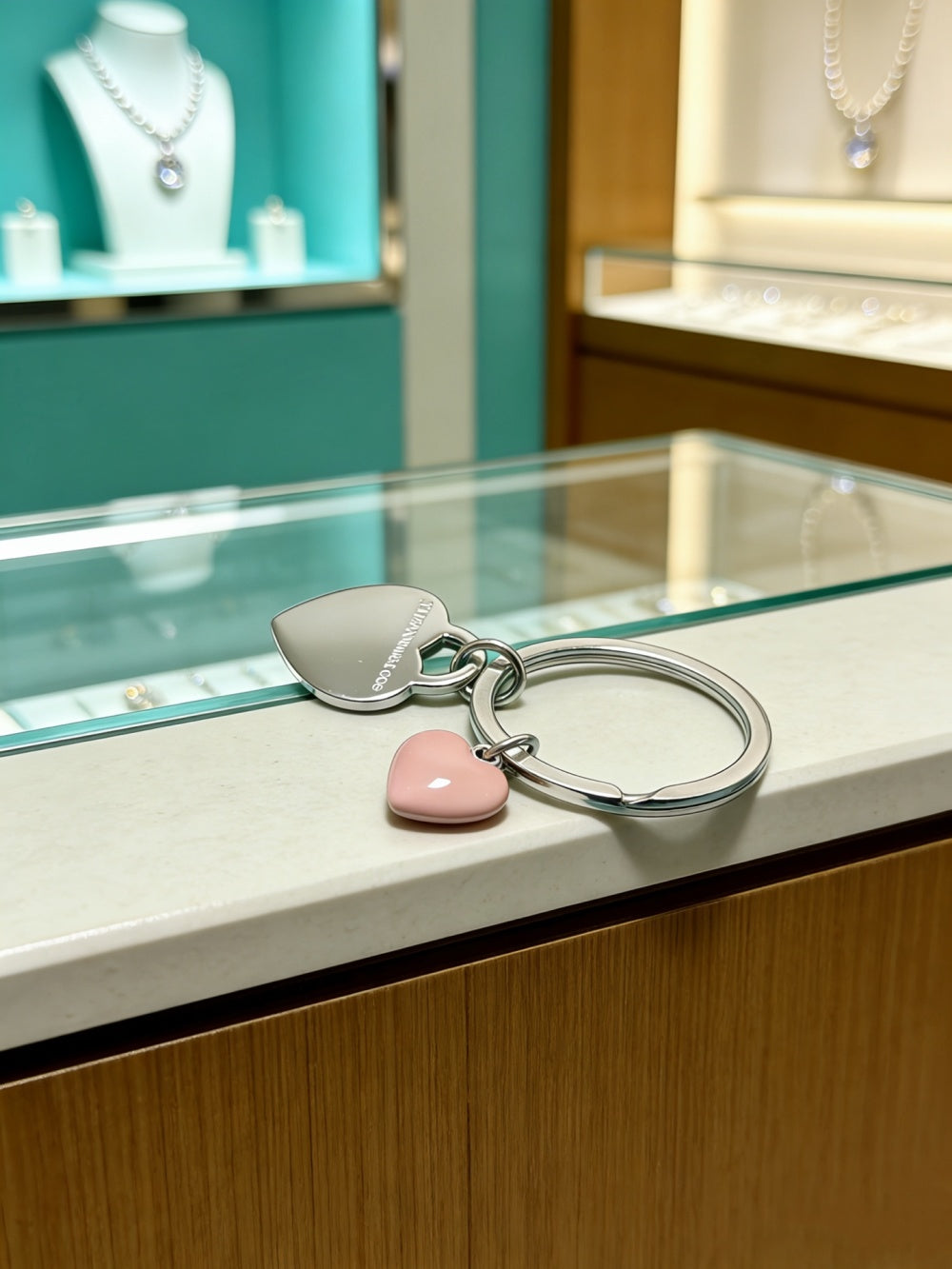 Tiffany & Co. Key Motif Keychain