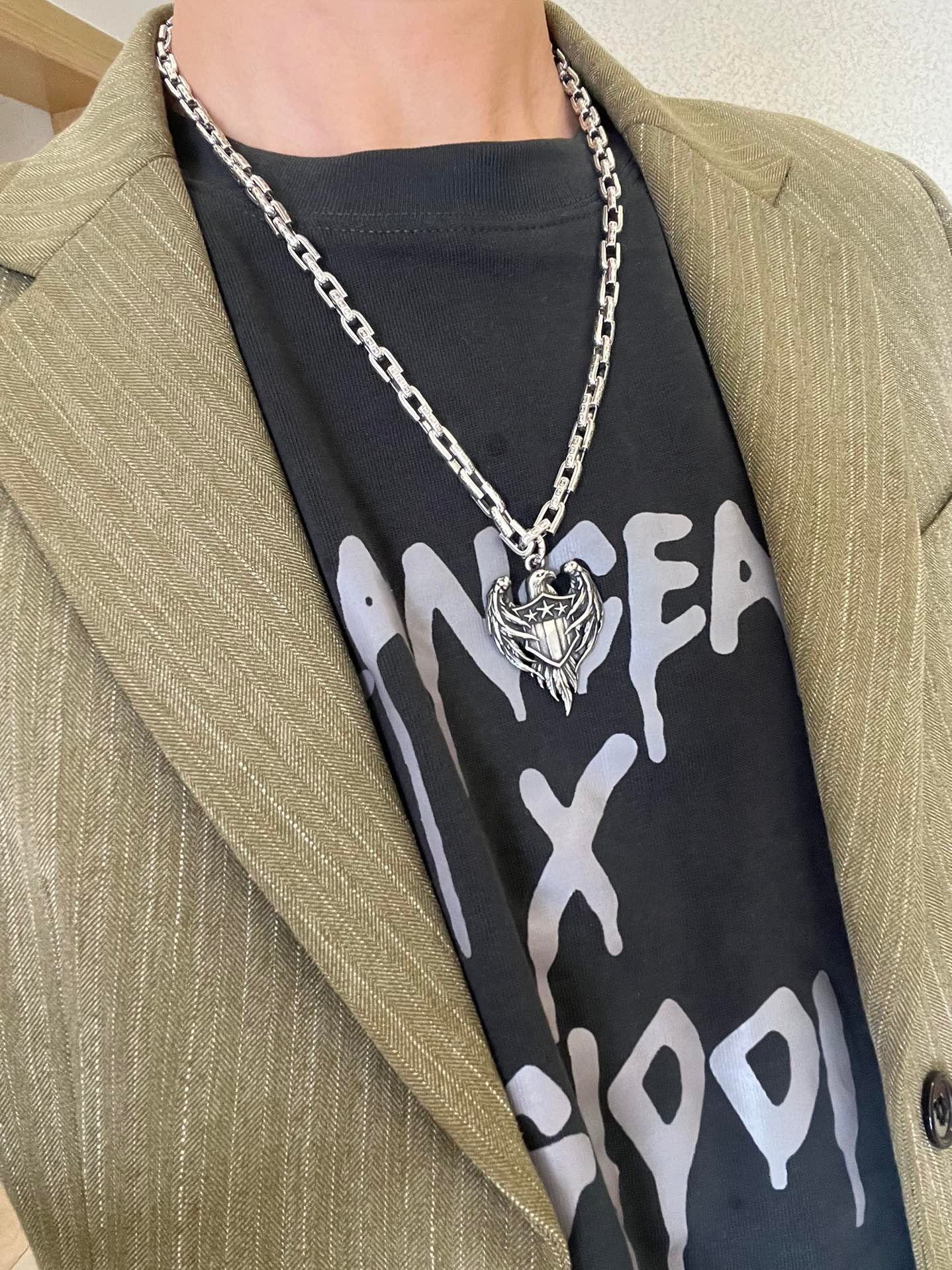 Gucci Vintage Double G Necklace