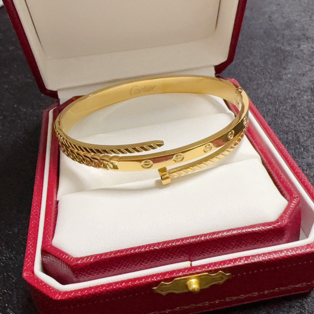 Cartier Nail Bracelet
