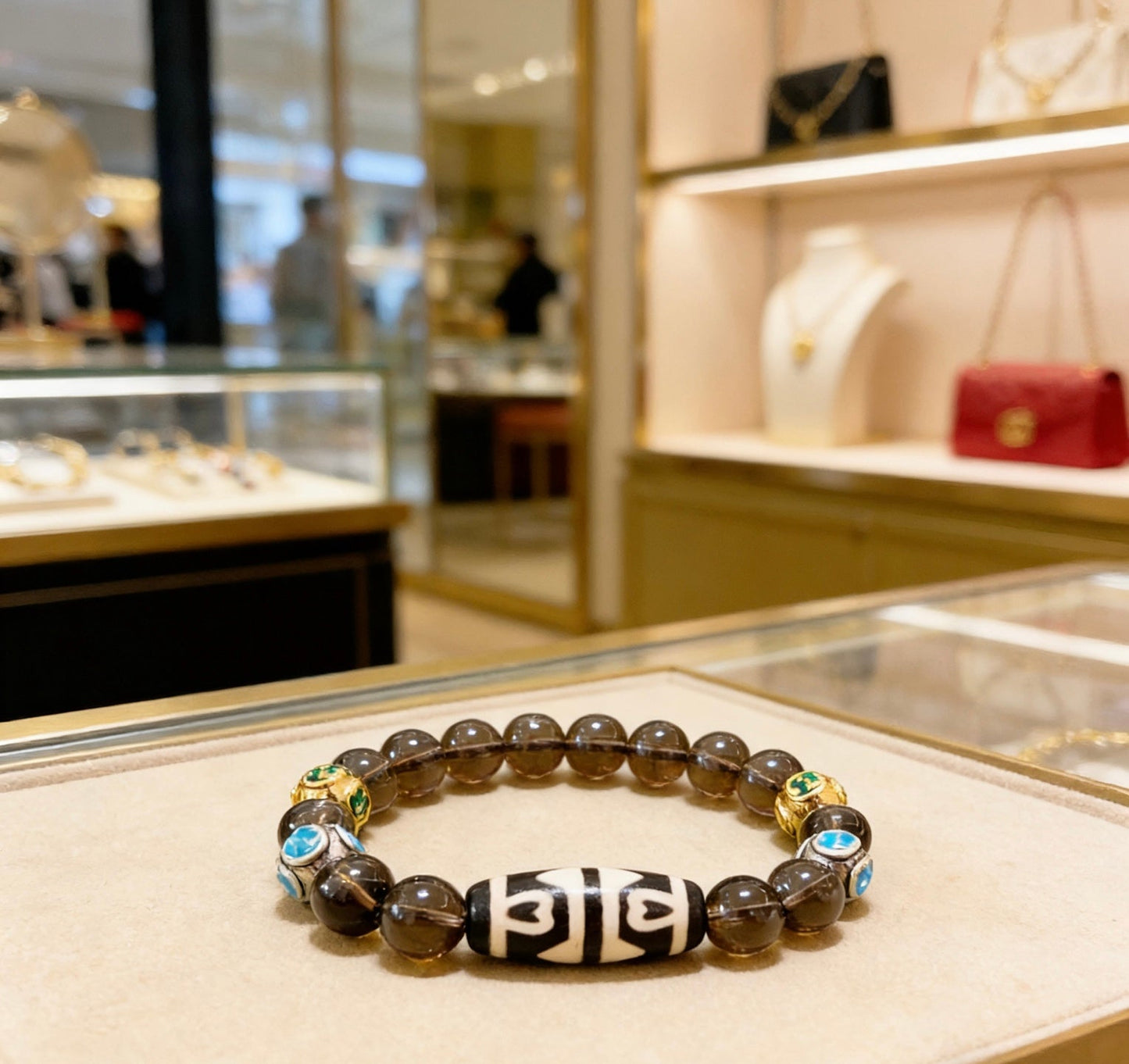 Gucci Crystal Double G Bracelet