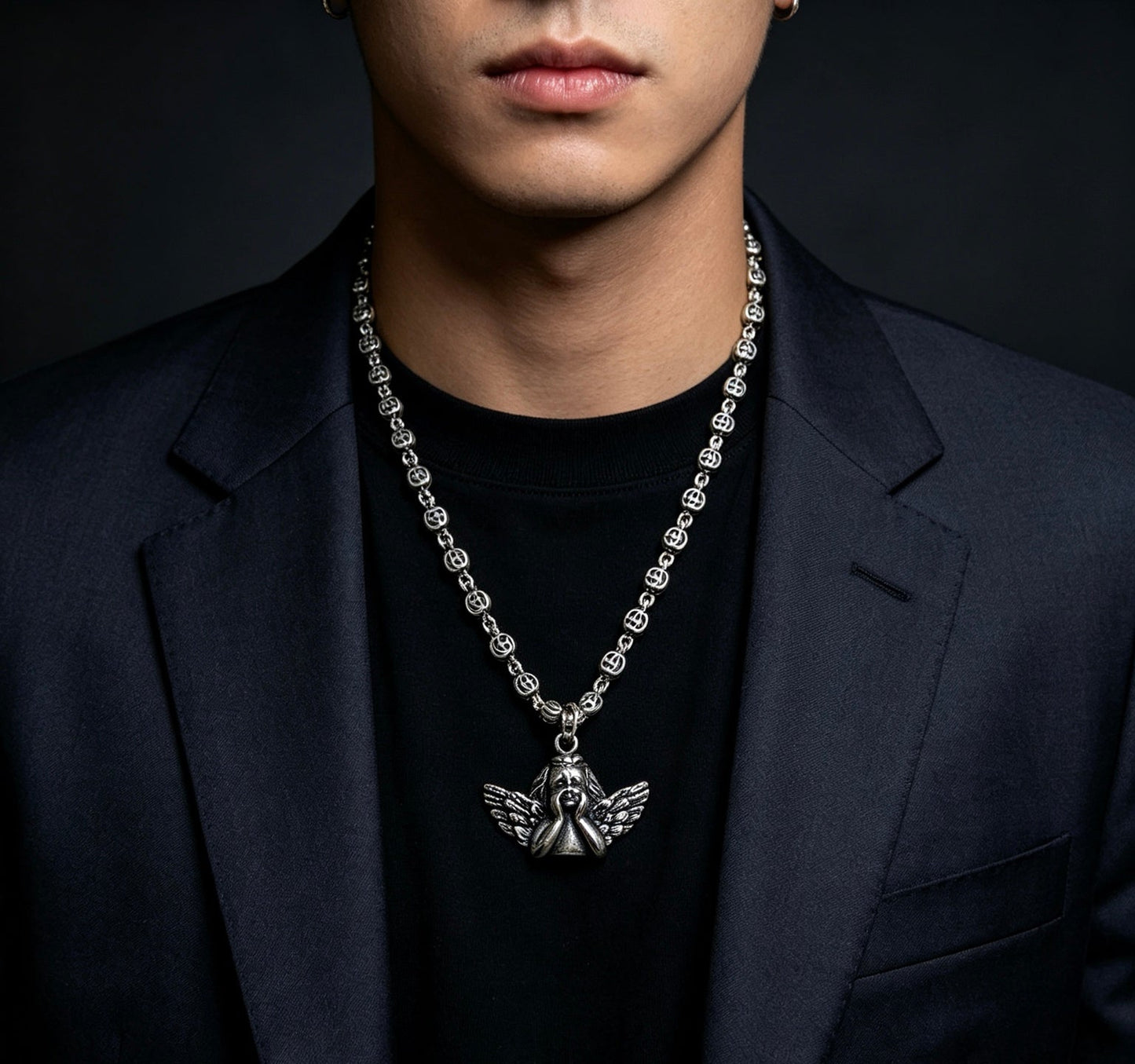 Gucci Vintage Double G Necklace