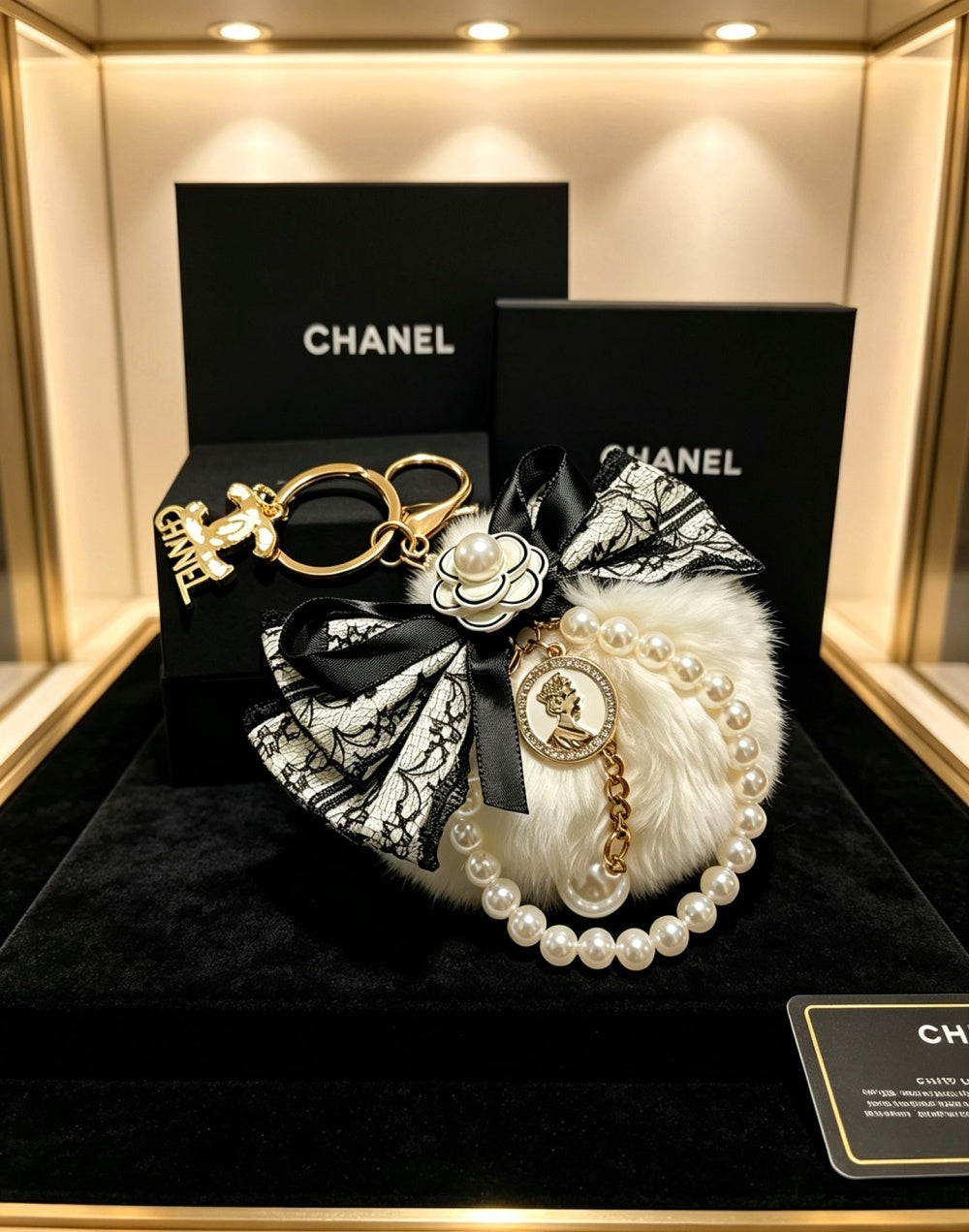 Chanel Vintage Keychain