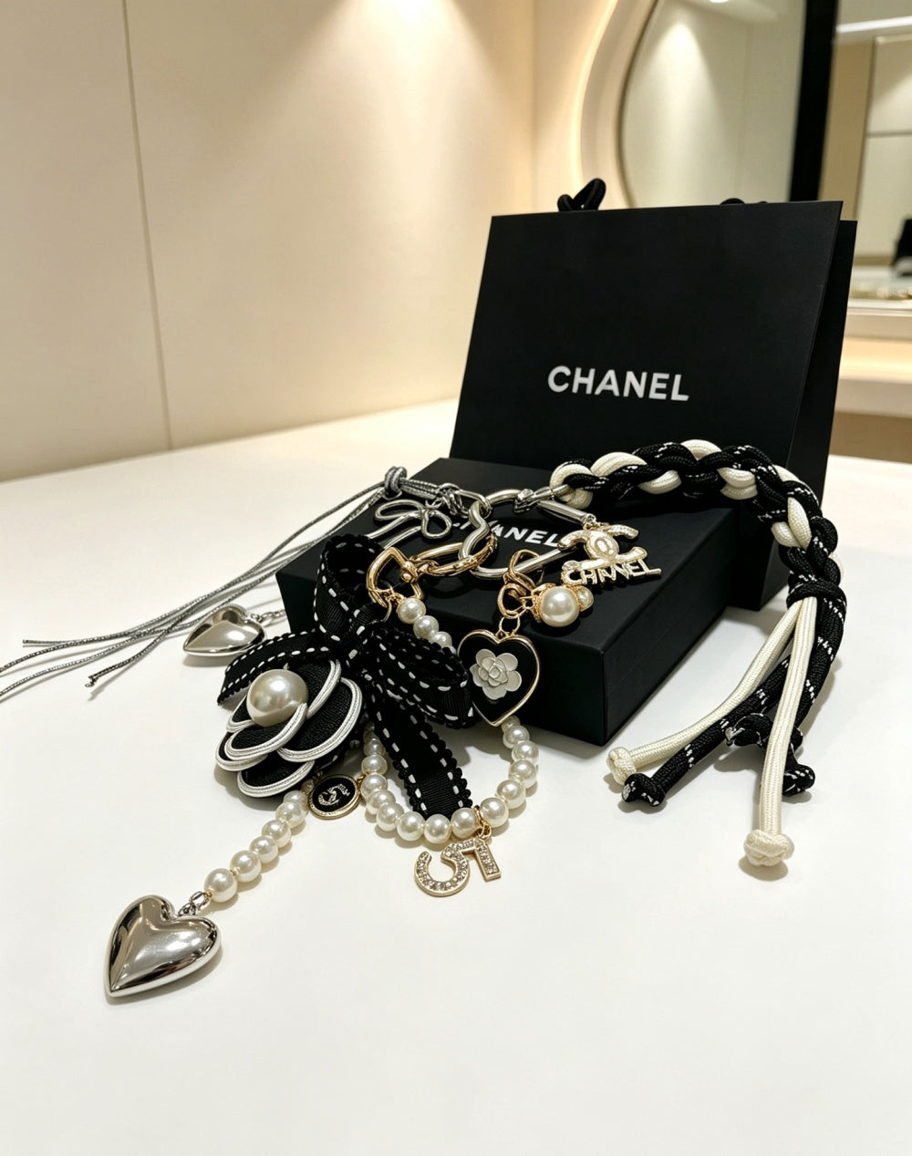 Chanel Vintage Keychain