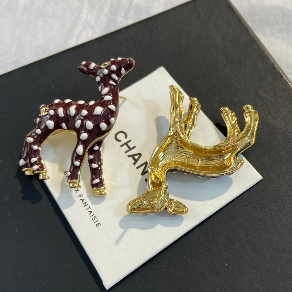 Chanel Enamel Vintage Earrings