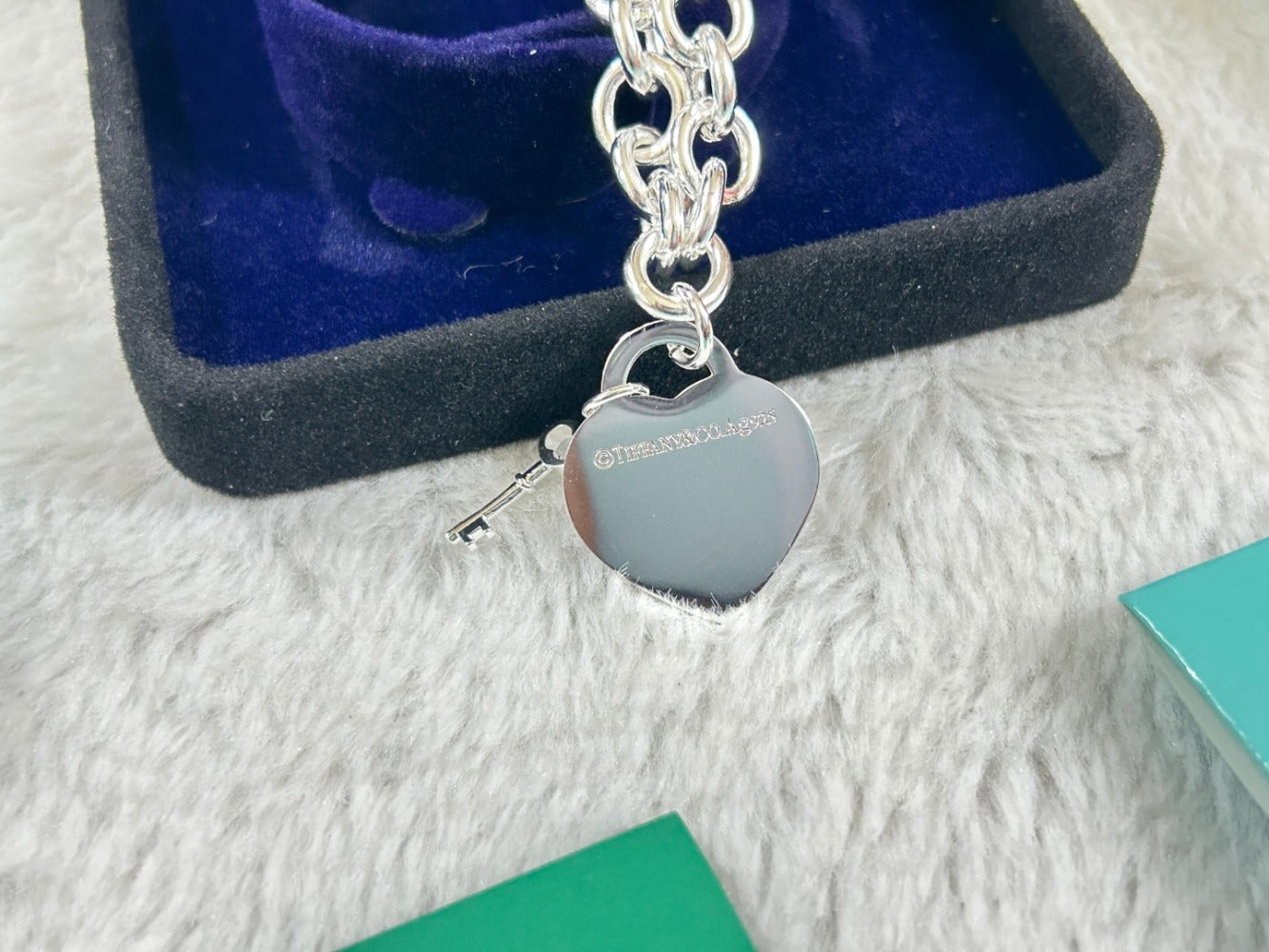 Tiffany & Co. 925 Silver Heart Necklace