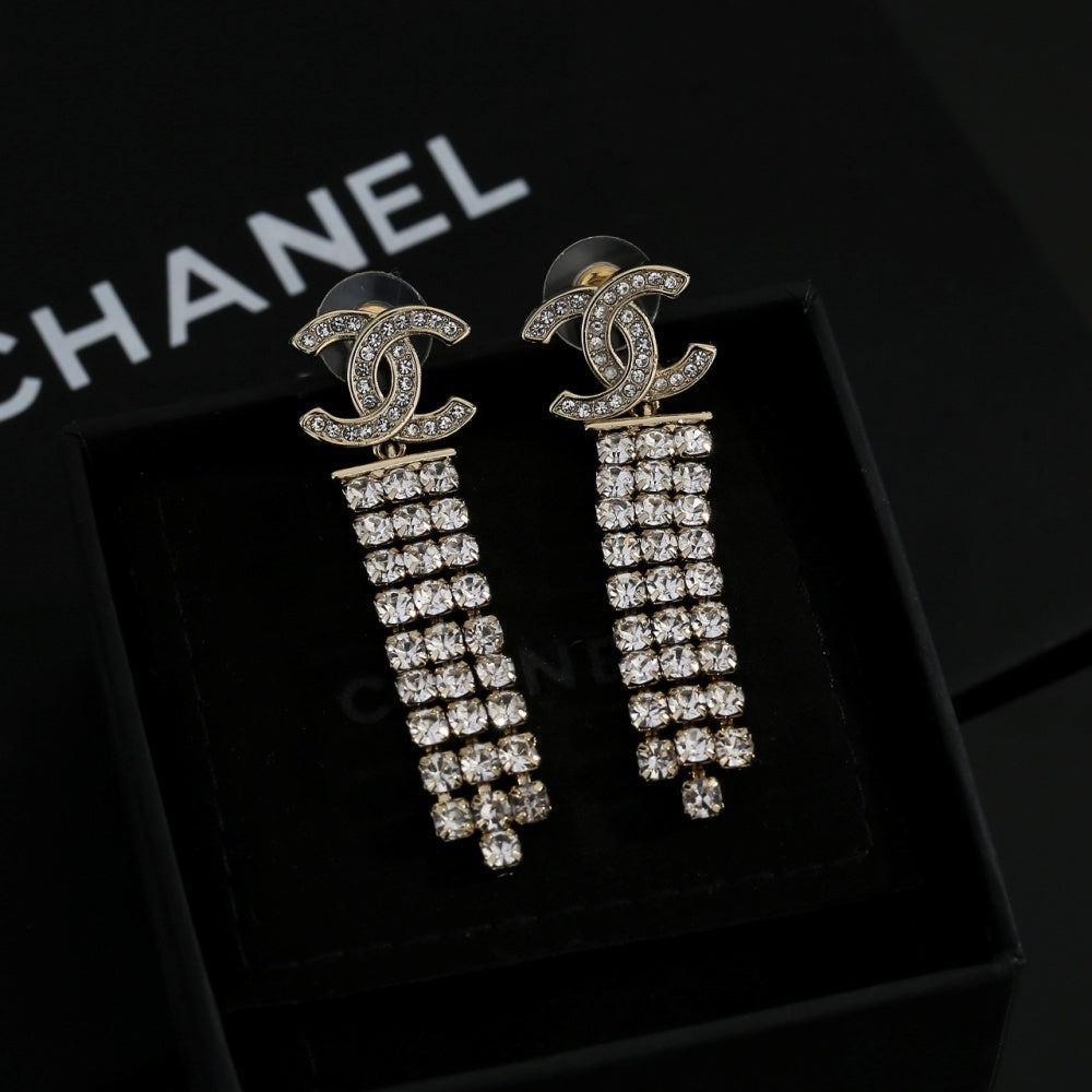Chanel Brass Earrings