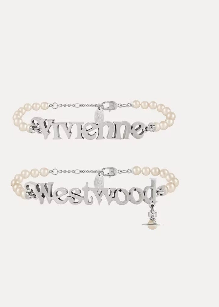 Pearl Letter Bracelet