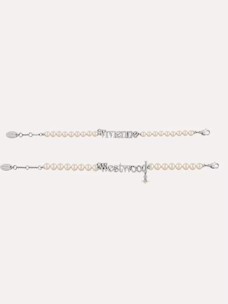 Pearl Letter Bracelet