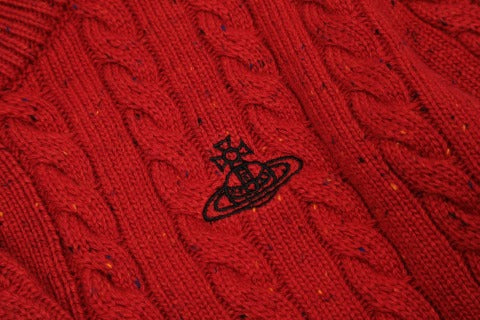 Color-block Cotton-Wool Cardigan