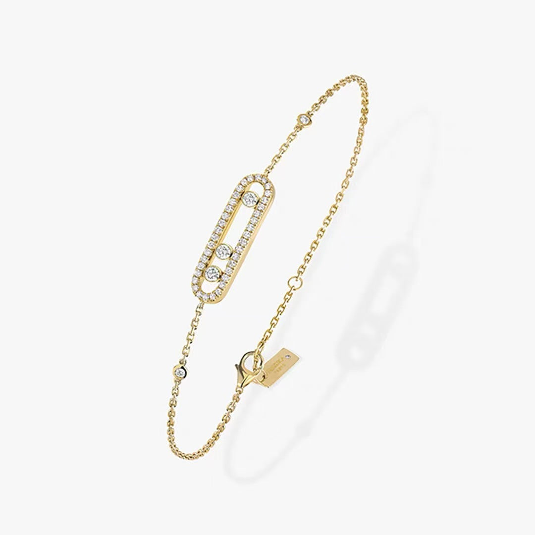 Simple Rhinestone Bracelet