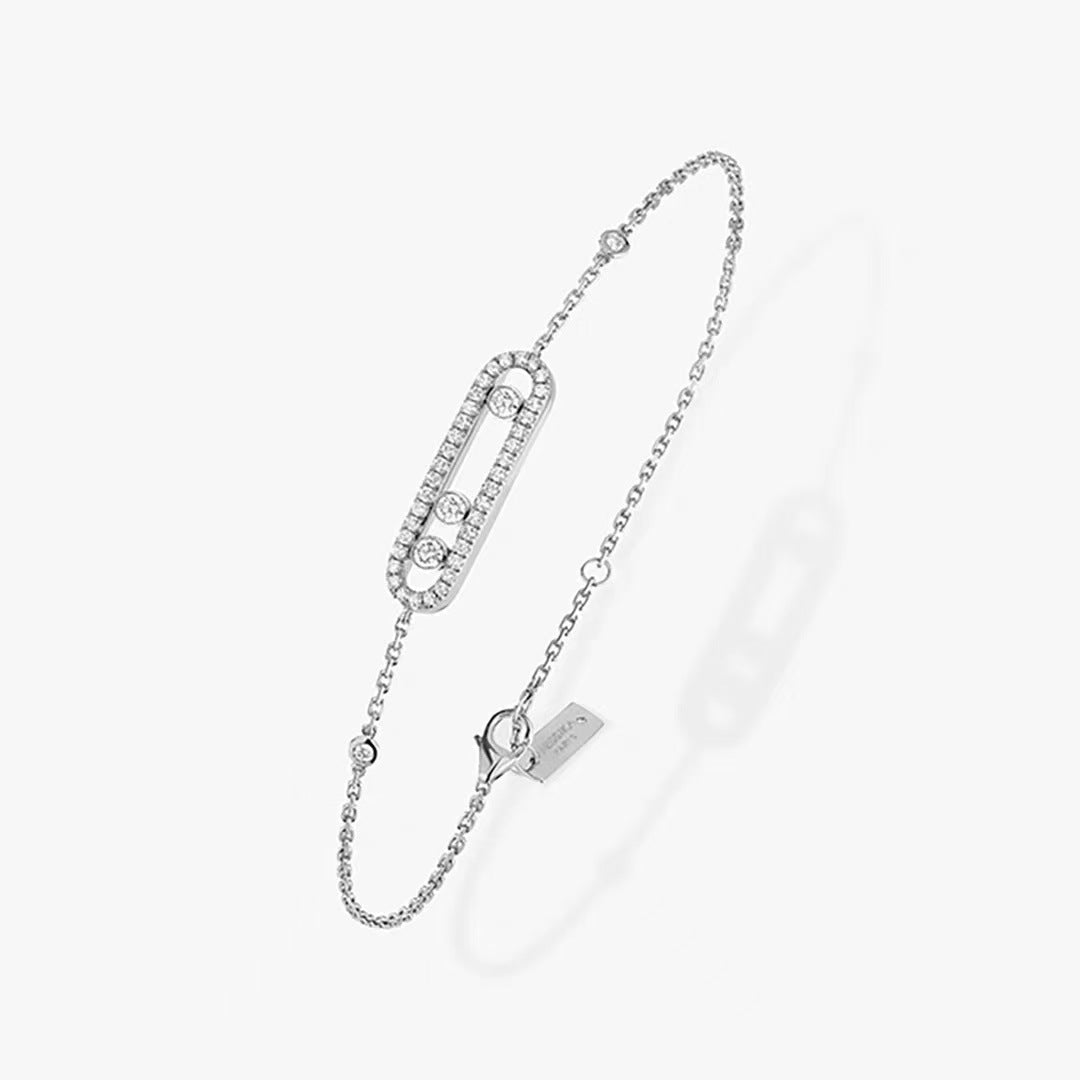 Simple Rhinestone Bracelet