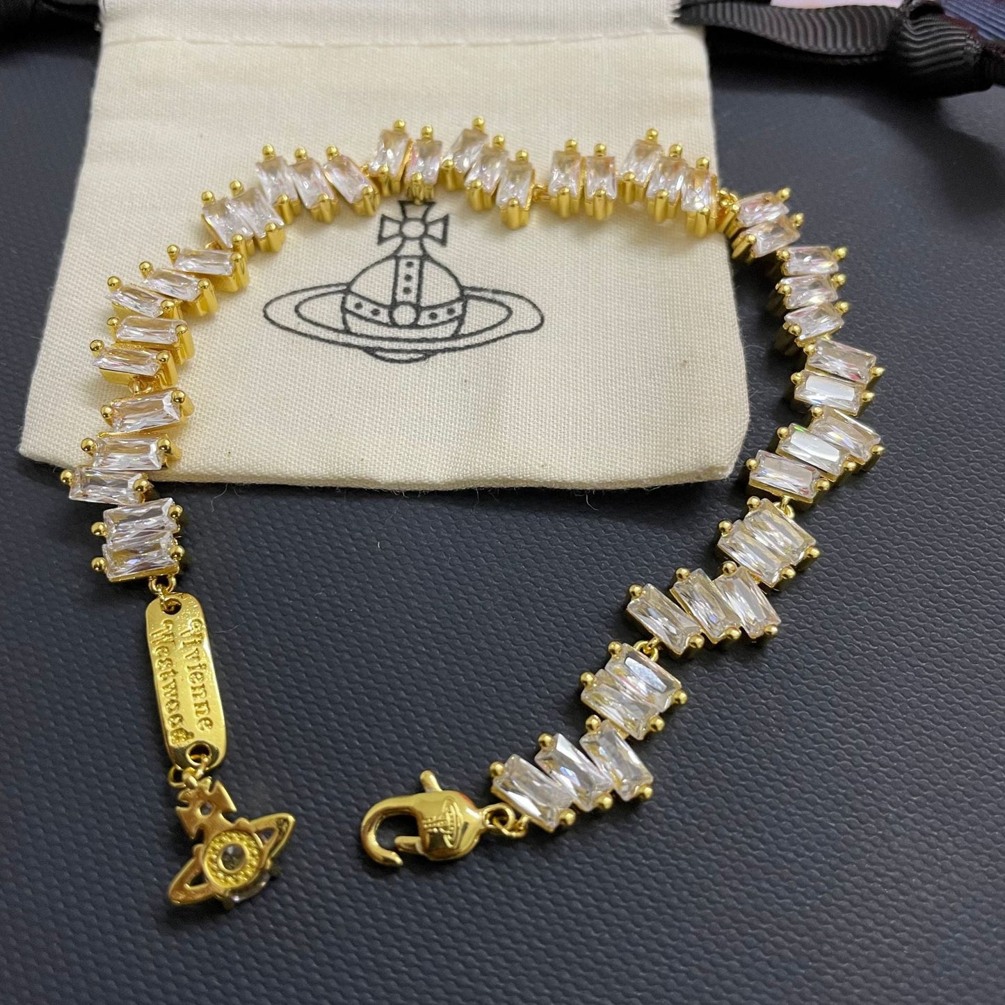 Full-Rhinestone Bracelet