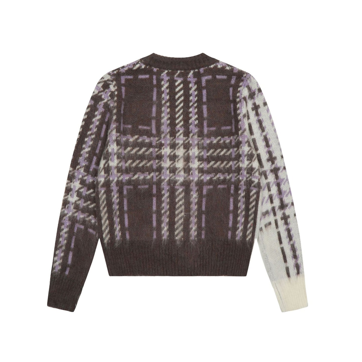 Color-block Cotton-Wool Cardigan